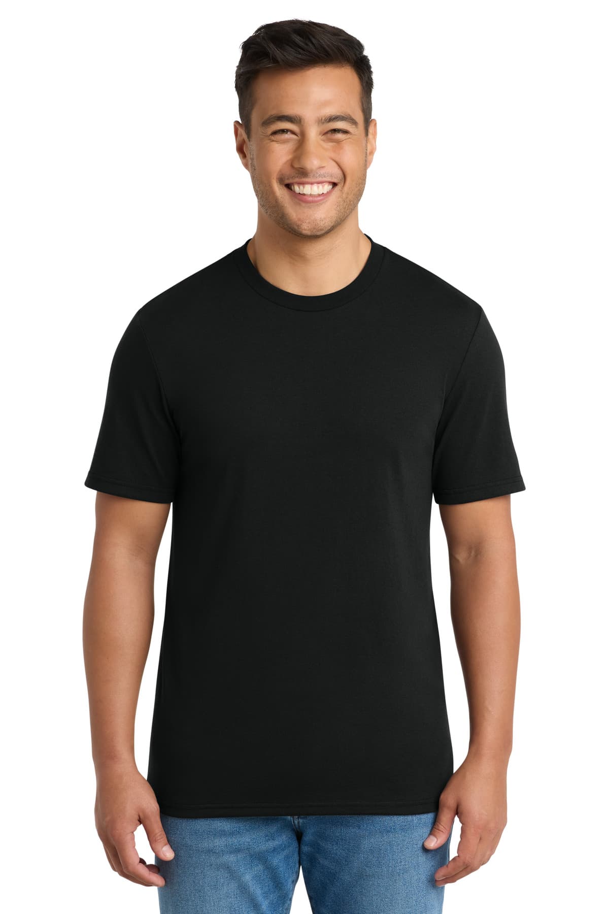 Port & Company Port & Co Tri-Blend Tee. PC330 in Black