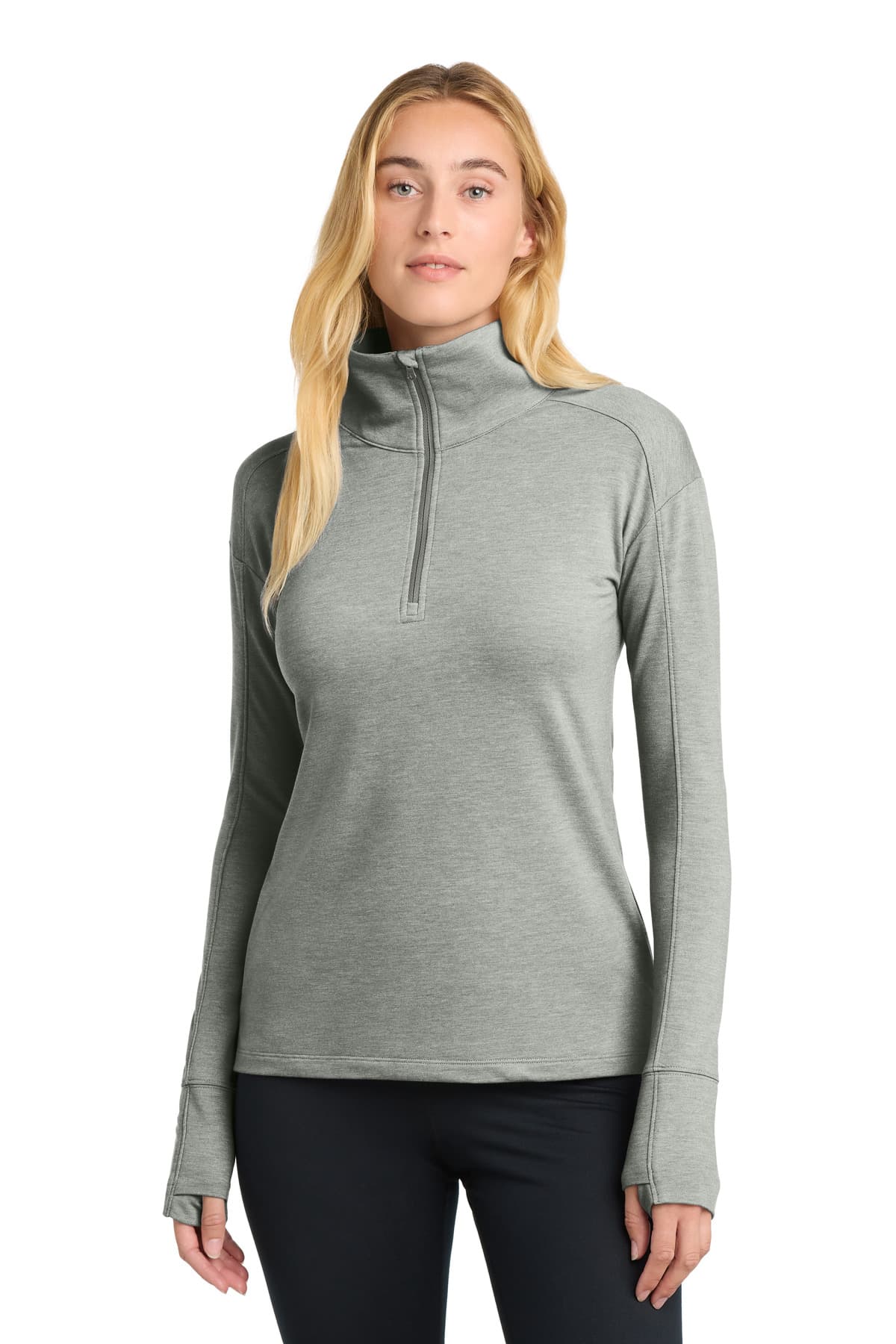 Sport-Tek Sport-Tek Women's Sport-Wick Flex Fleece 1/4-Zip. LST561