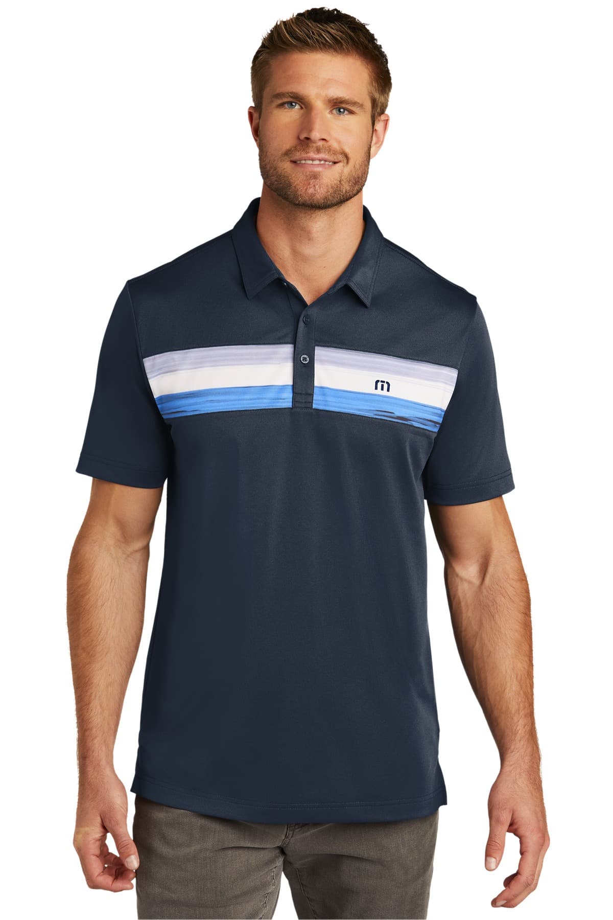 TravisMathew TravisMathew Cabana Chest Stripe Polo. TM1MU416