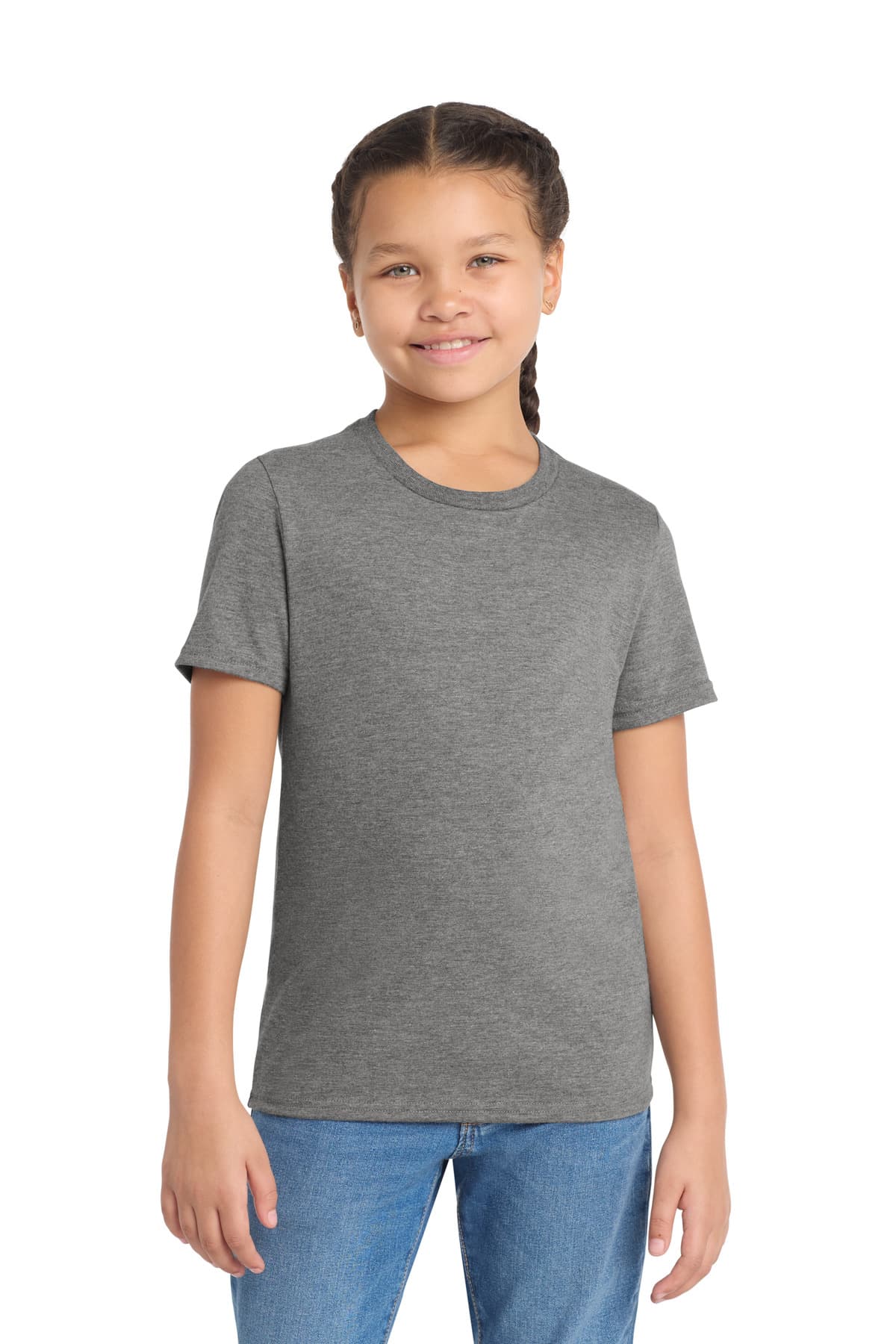 AllMade Allmade  Youth Tri-Blend Tee AL207 in Aluminum Grey