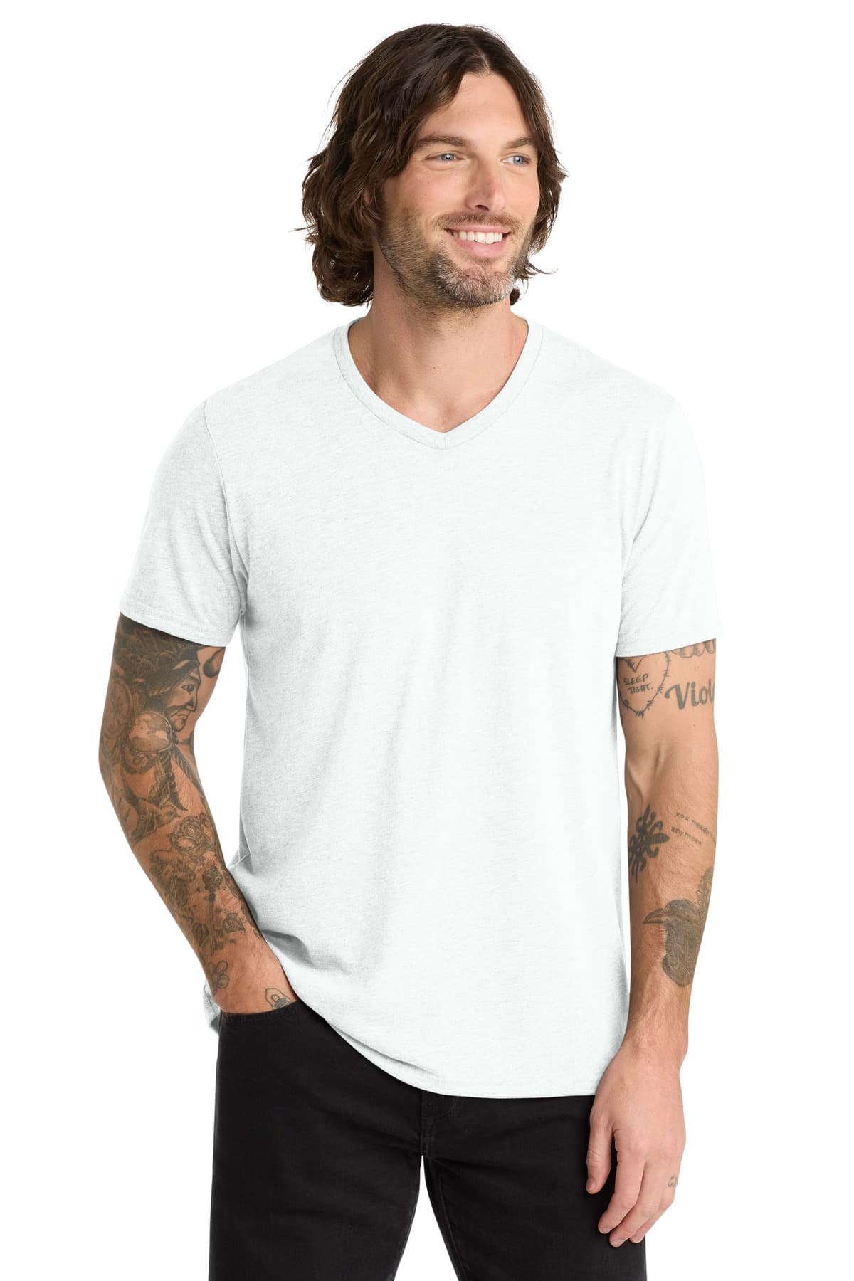 AllMade Allmade  Unisex Tri-Blend V-Neck Tee AL2014