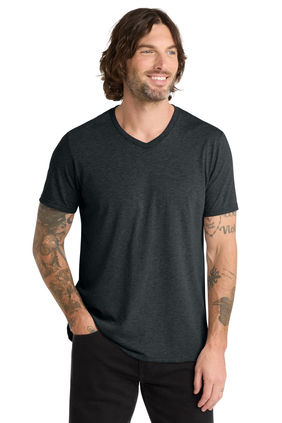 AllMade Allmade  Unisex Tri-Blend V-Neck Tee AL2014