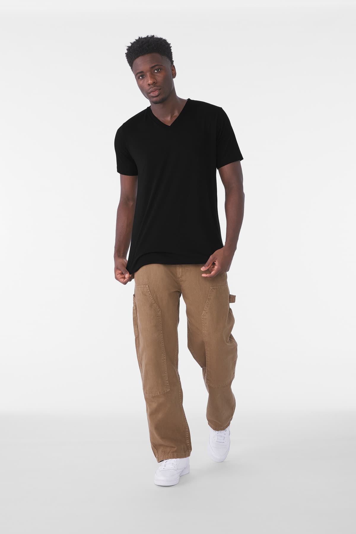 Bella + Canvas BELLA+CANVAS Unisex Triblend Short Sleeve V-Neck Tee. BC3415