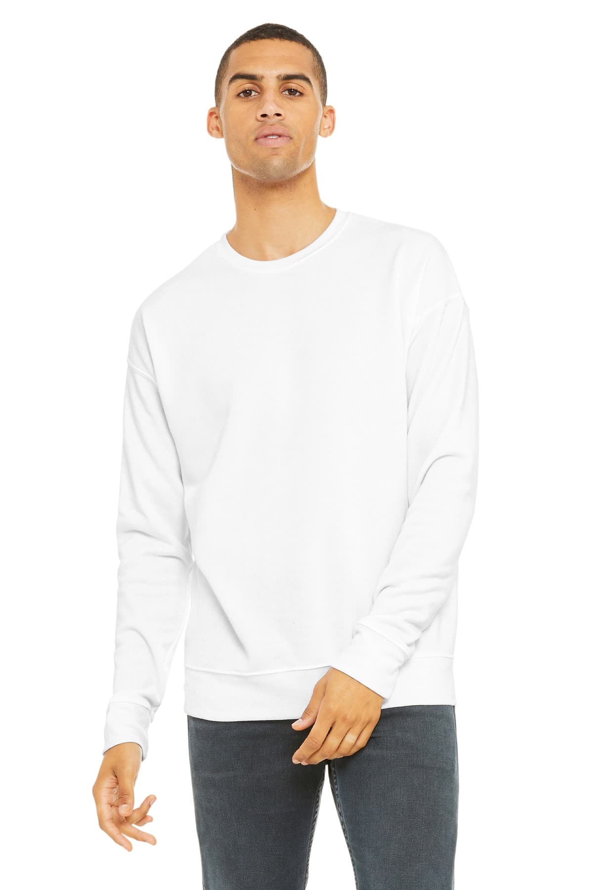 Bella + Canvas BELLA+CANVAS  Unisex Sponge Fleece Drop Shoulder Sweatshirt. BC3945