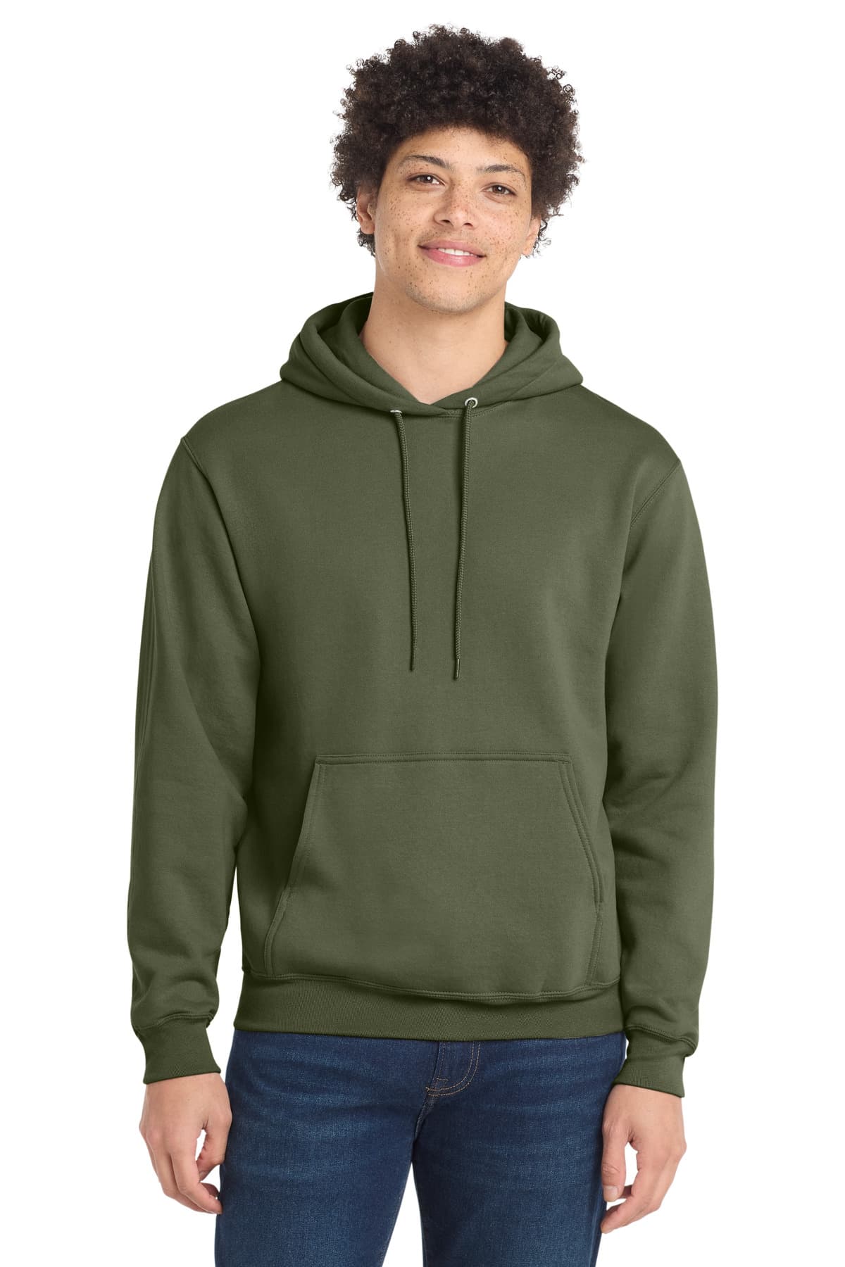 Port & Company Port & Co Core Fleece Pullover Hooded Sweatshirt. PC78H