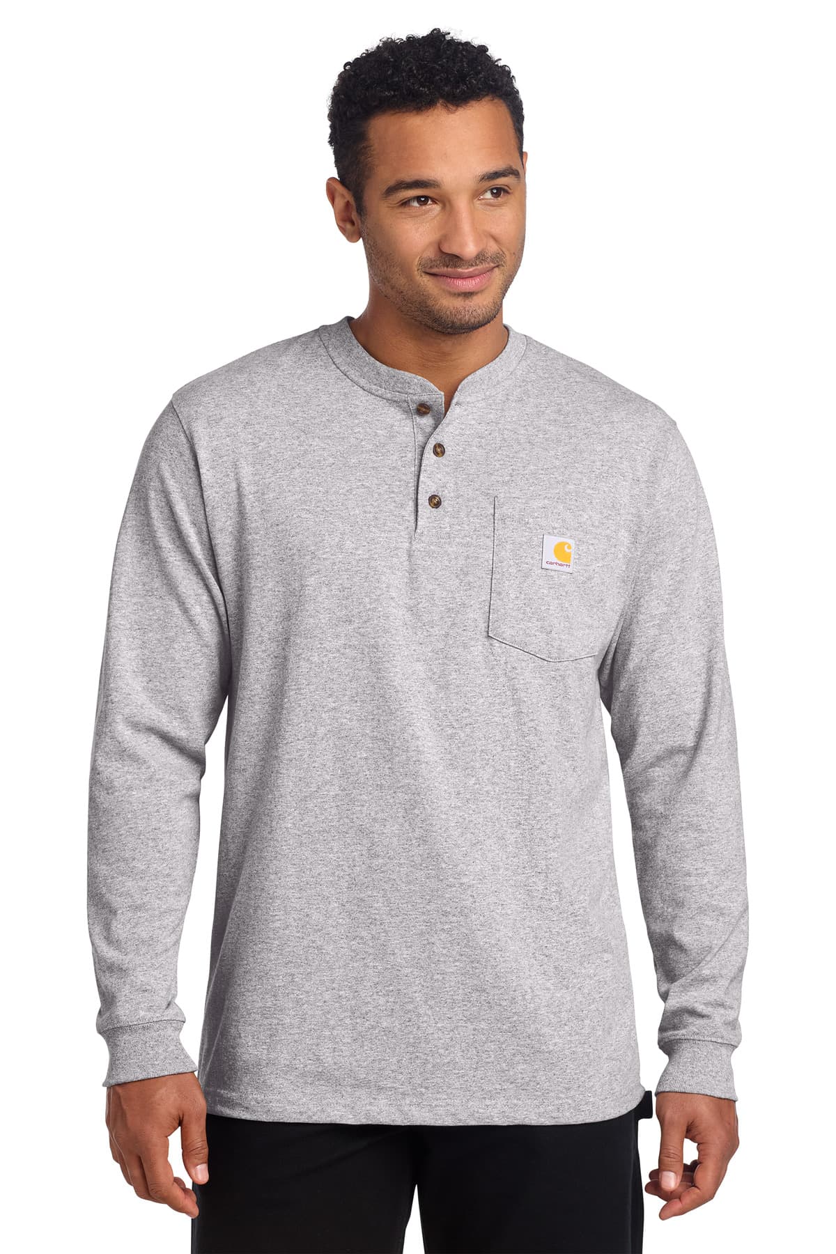 Carhartt Carhartt Long Sleeve Henley T-Shirt CTK128
