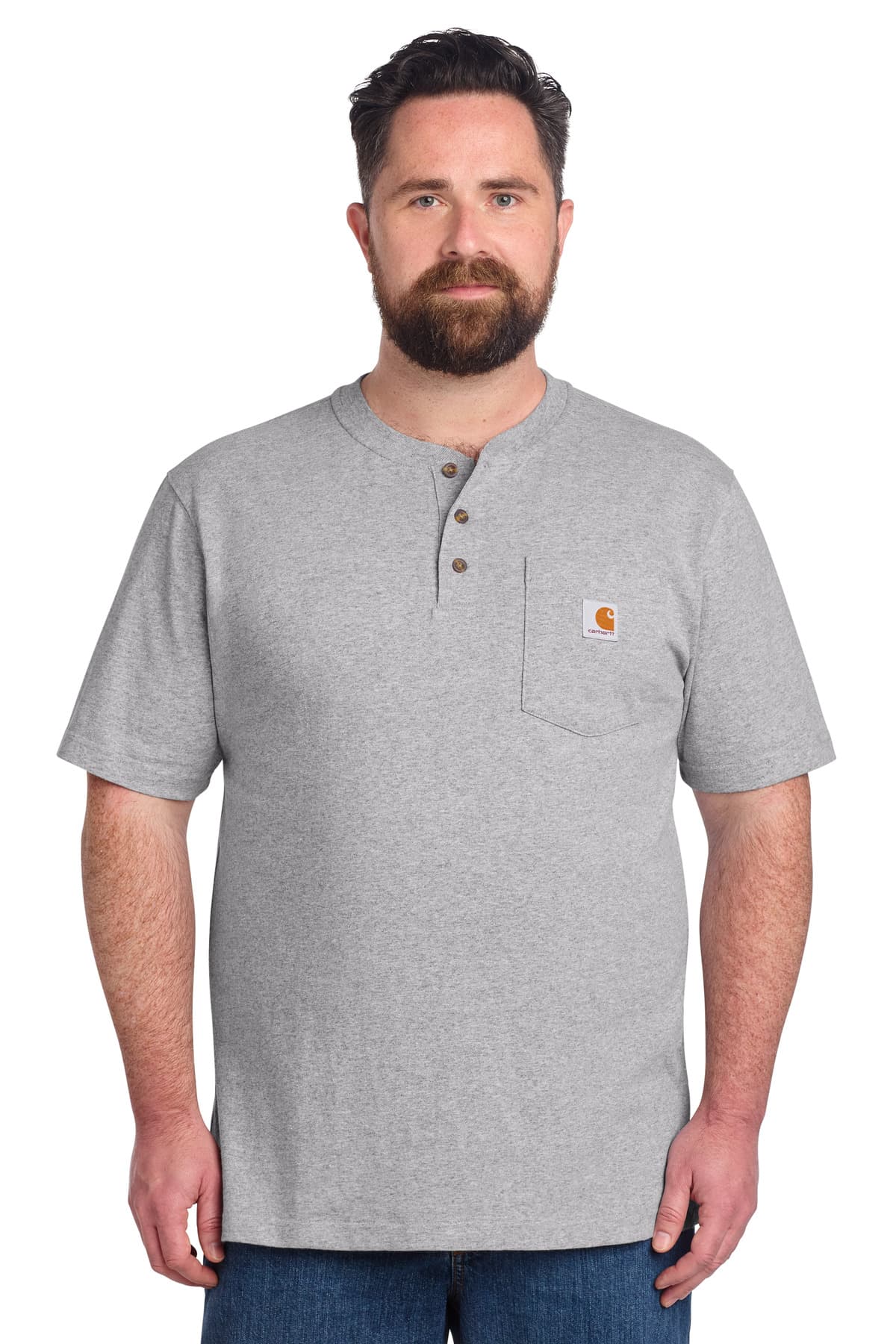 Carhartt Carhartt Short Sleeve Henley T-Shirt CTK84