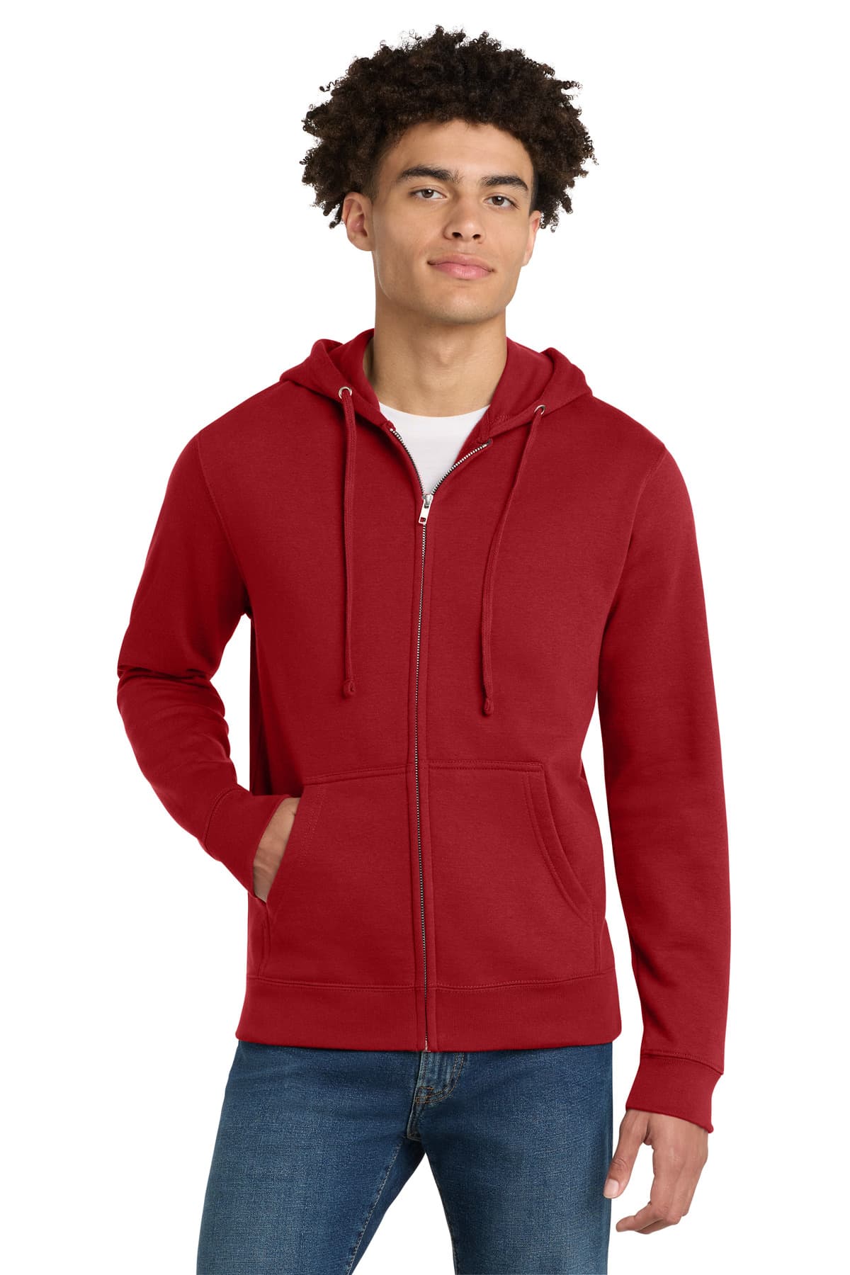 District District V.I.T.Fleece Full-Zip Hoodie DT6102