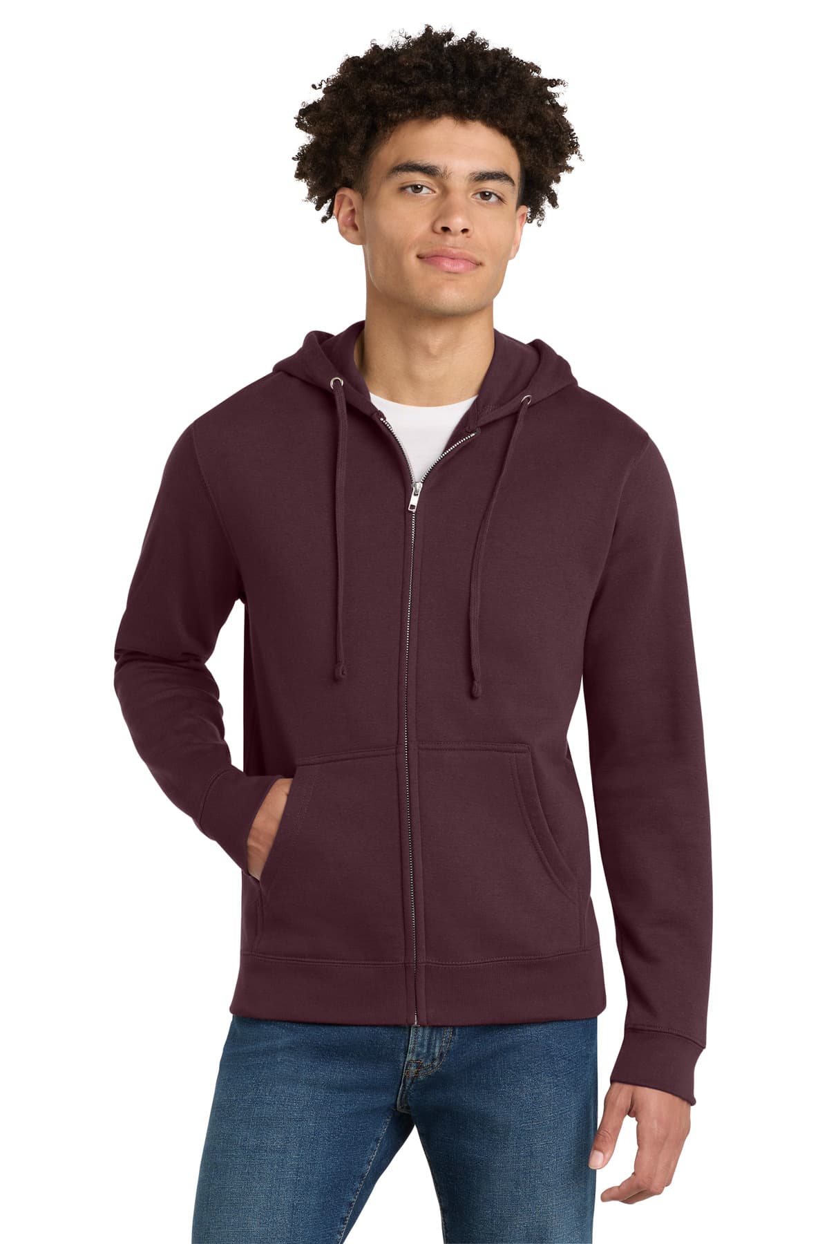 District District V.I.T.Fleece Full-Zip Hoodie DT6102