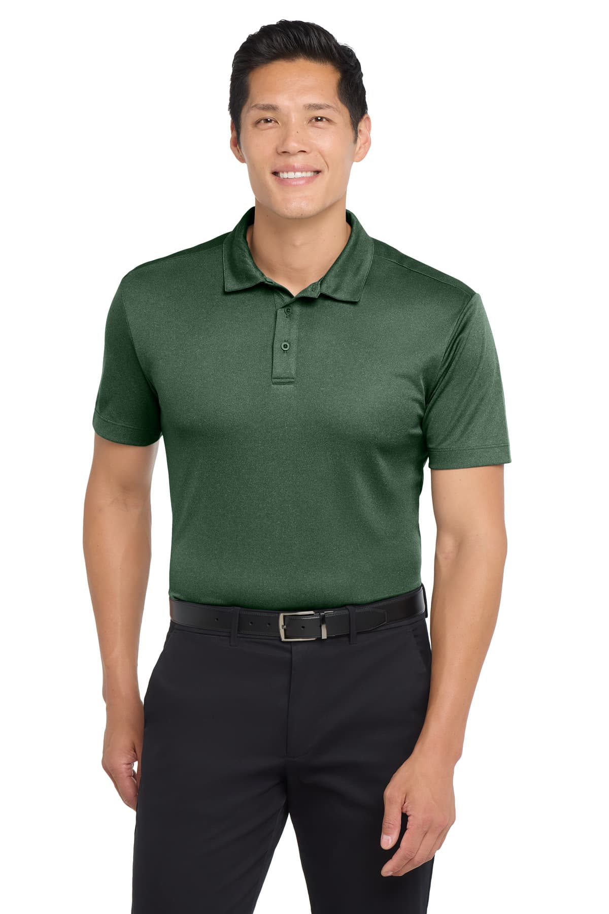 Port Authority Port Authority  Heathered Silk Touch  Performance Polo. K542