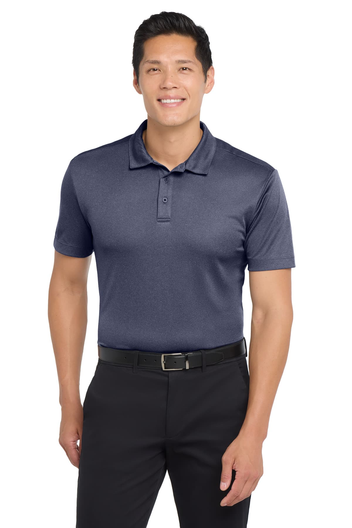 Port Authority Port Authority  Heathered Silk Touch  Performance Polo. K542