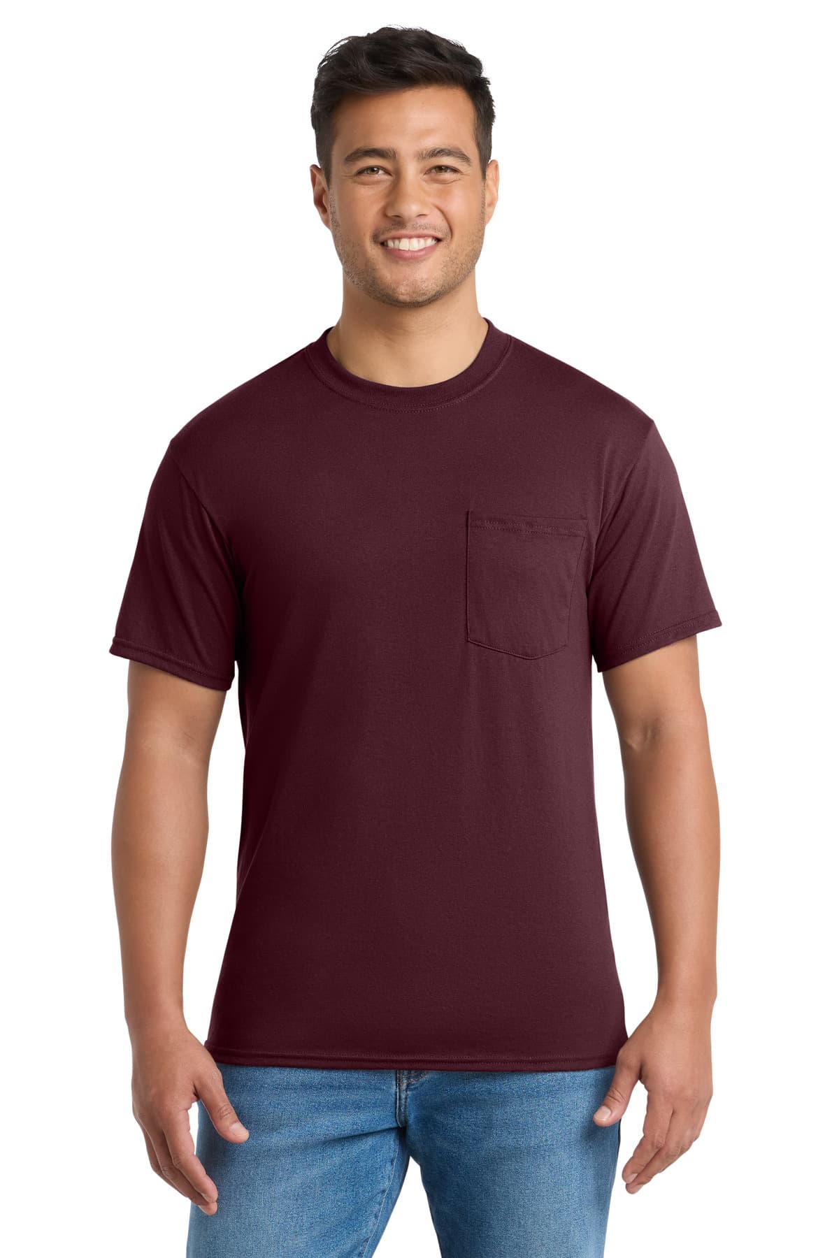 Port & Company Port & Co Core Blend Pocket Tee. PC55P