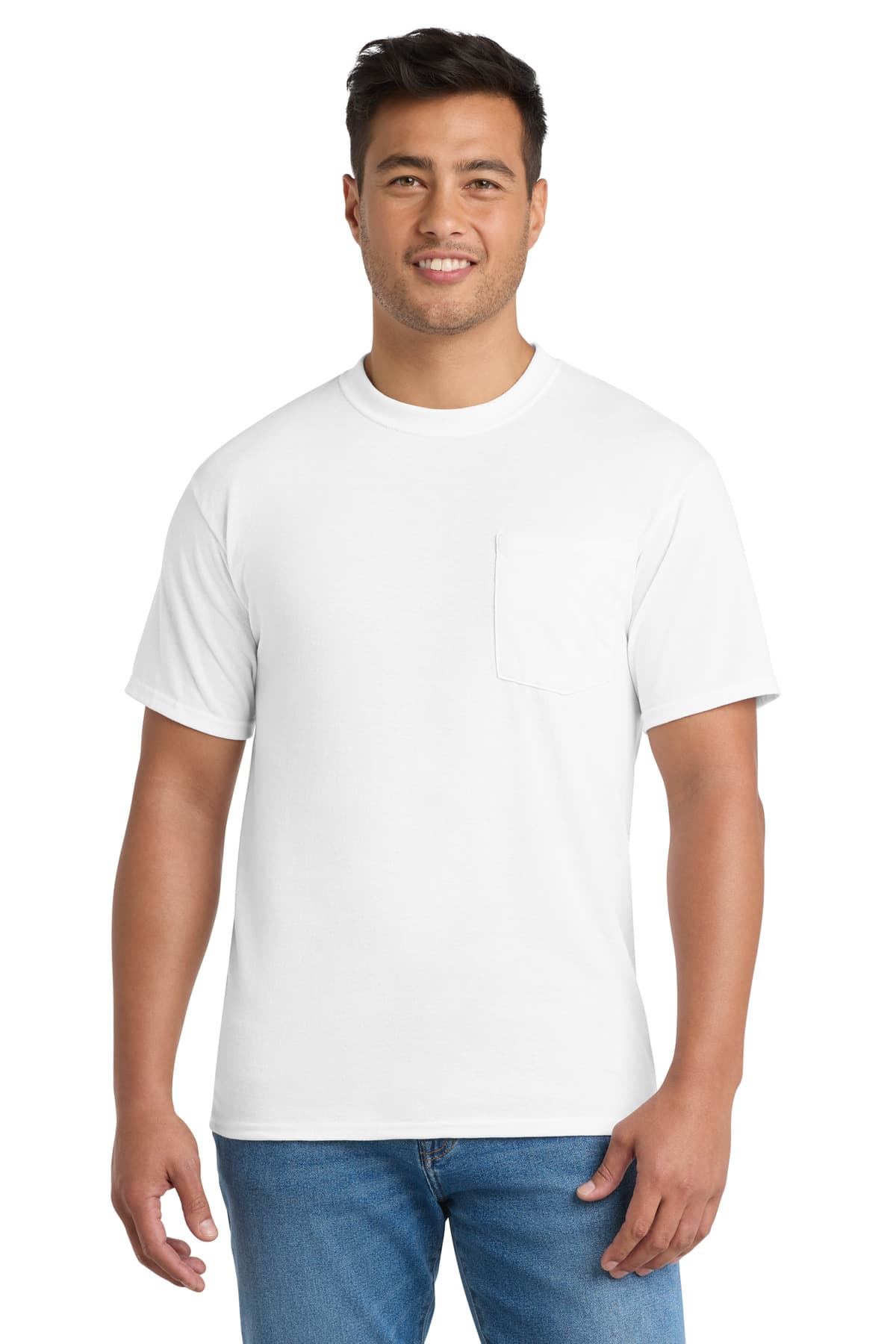 Port & Company Port & Co Core Blend Pocket Tee. PC55P