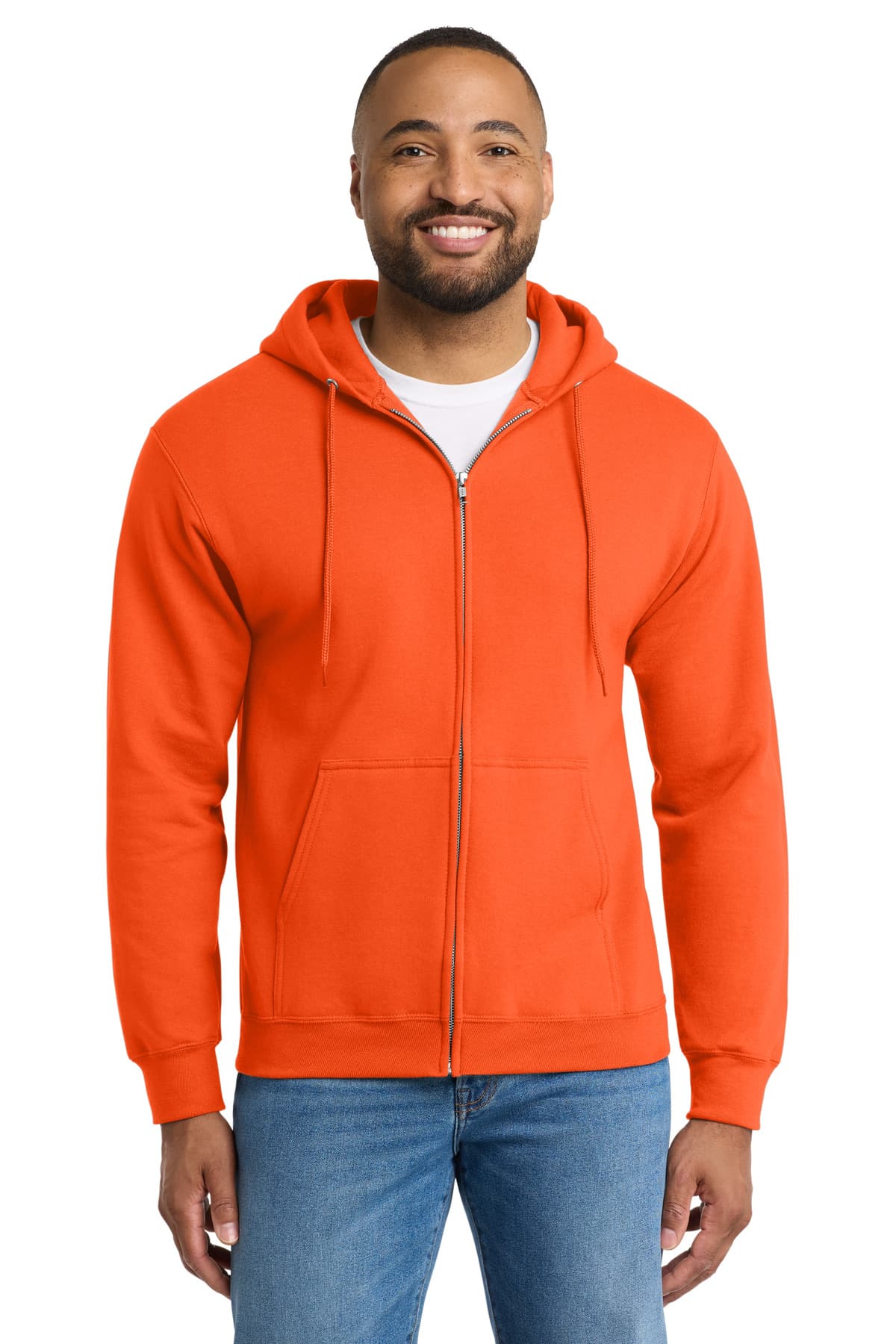 Port & Company Port & Co Tall Essential Fleece Full-Zip Hooded Sweatshirt. PC90ZHT