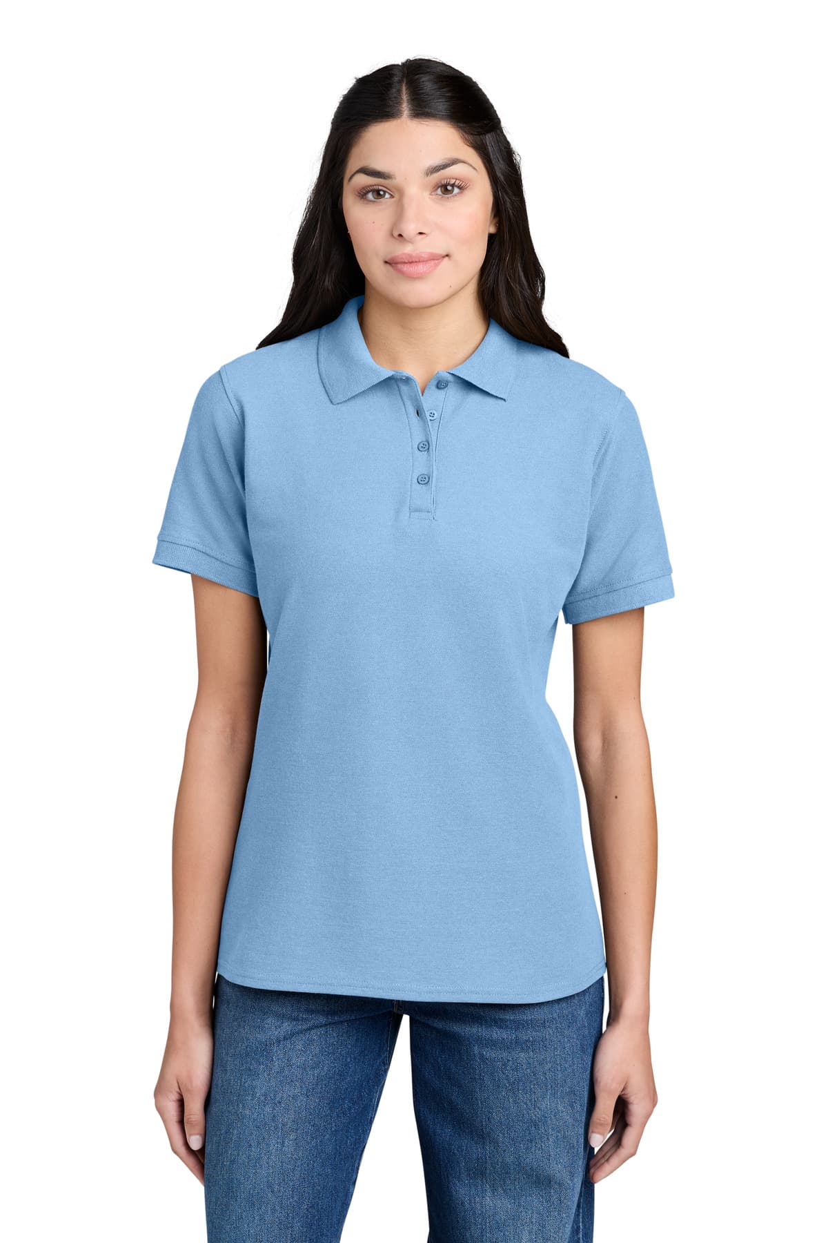 Port & Company Port & Co Women's Core Blend Pique Polo. LKP155