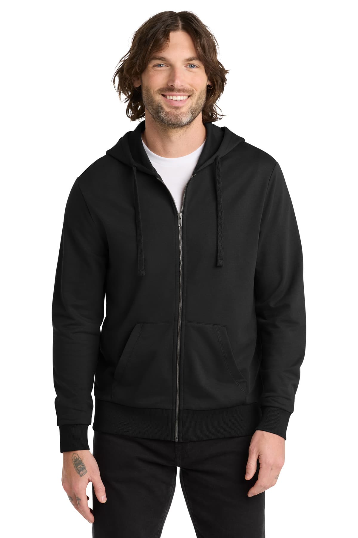 AllMade Allmade Unisex Organic French Terry Full-Zip Hoodie AL4002