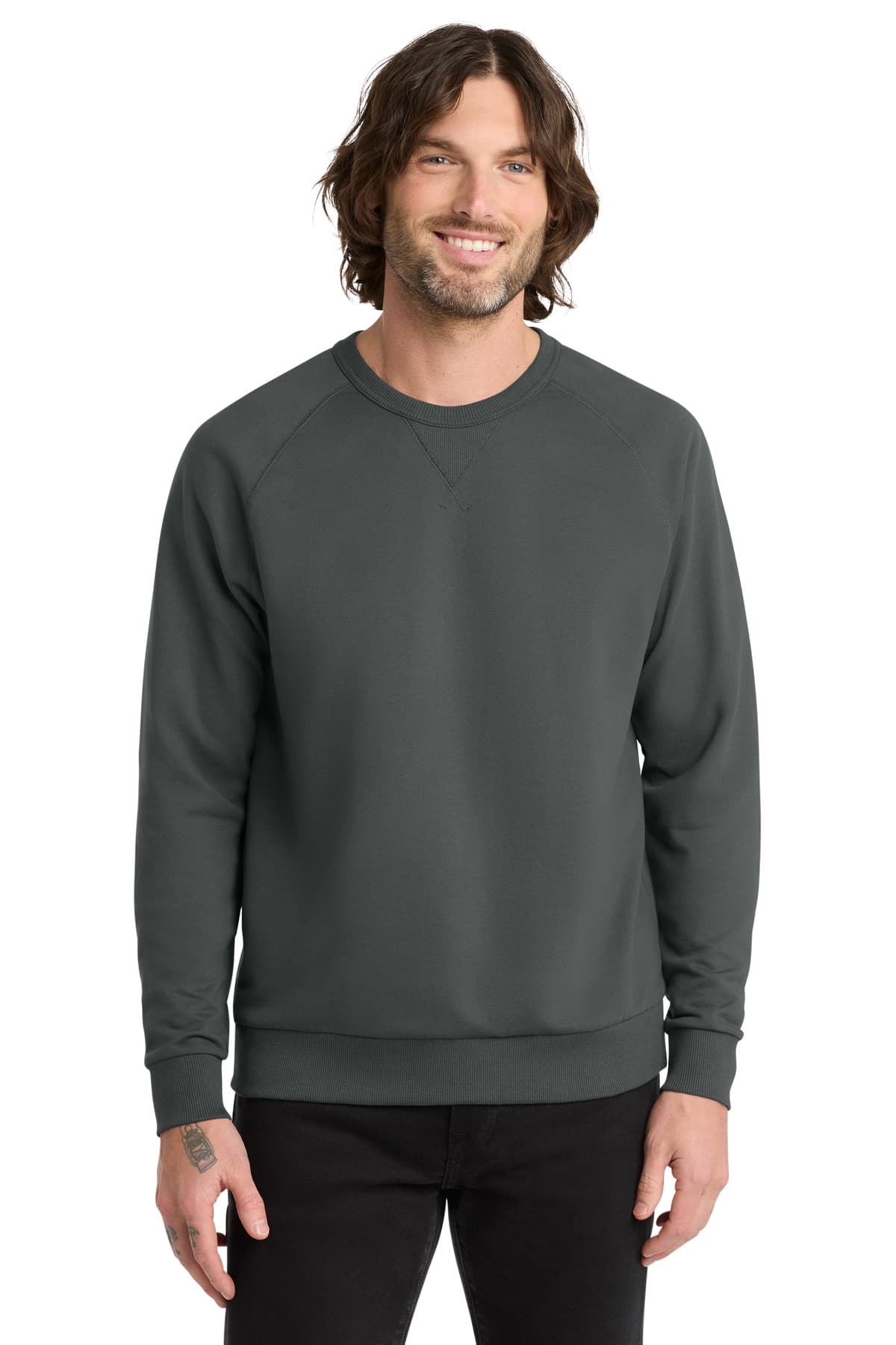 AllMade Allmade Unisex Organic French Terry Crewneck Sweatshirt AL4004