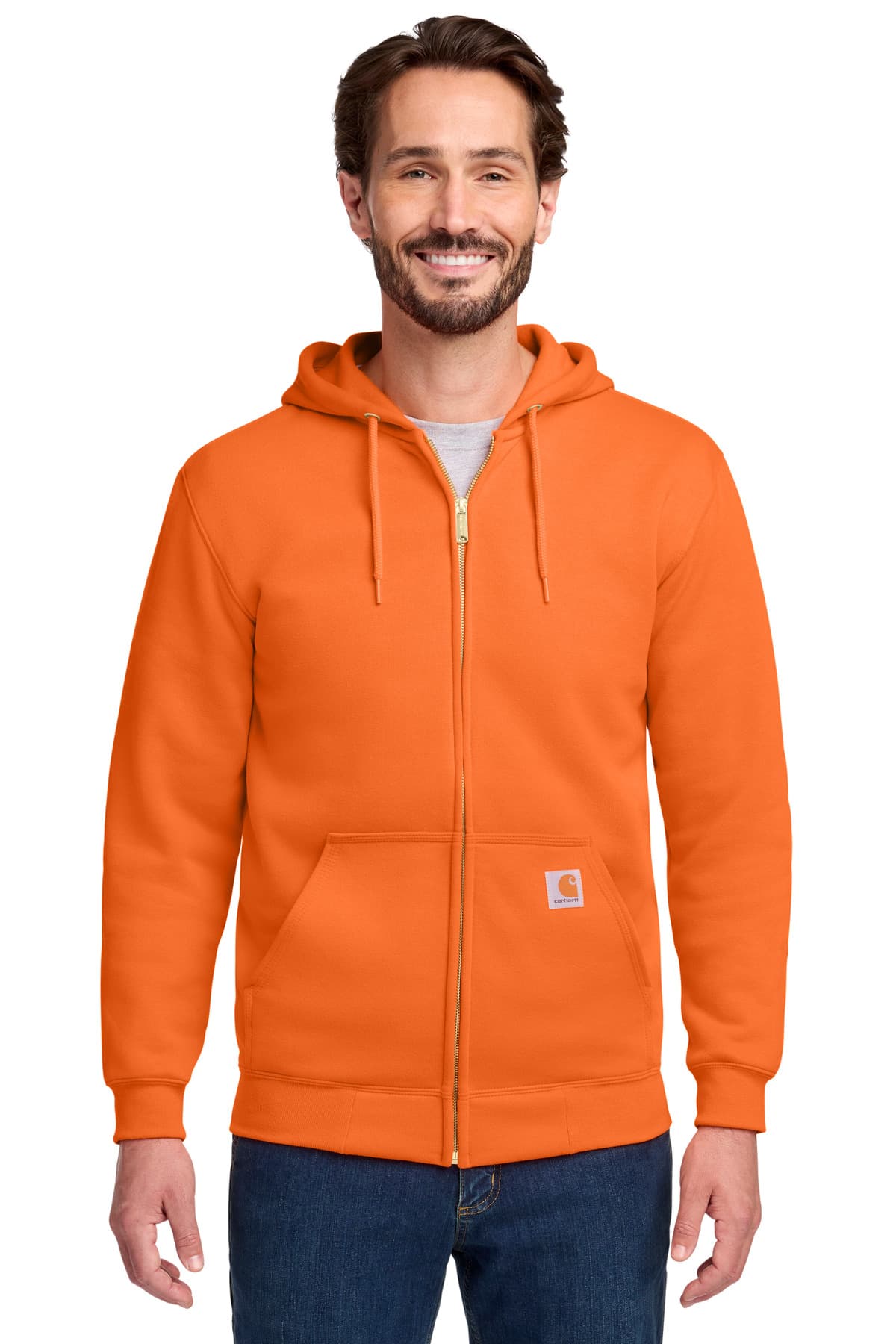 Carhartt Carhartt  Midweight Hooded Zip-Front Sweatshirt. CTK122