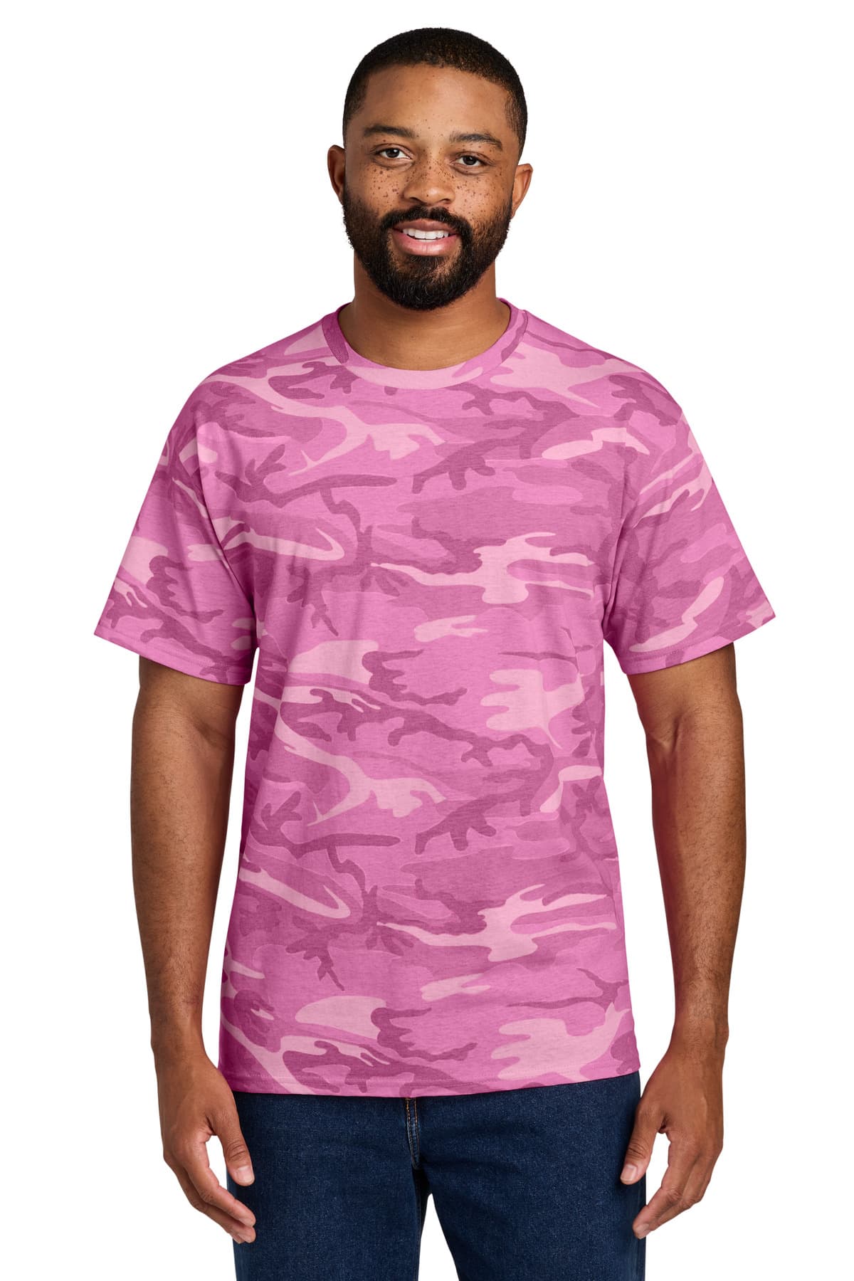 Port & Company Port & Co Core Cotton Camo Tee.  PC54C