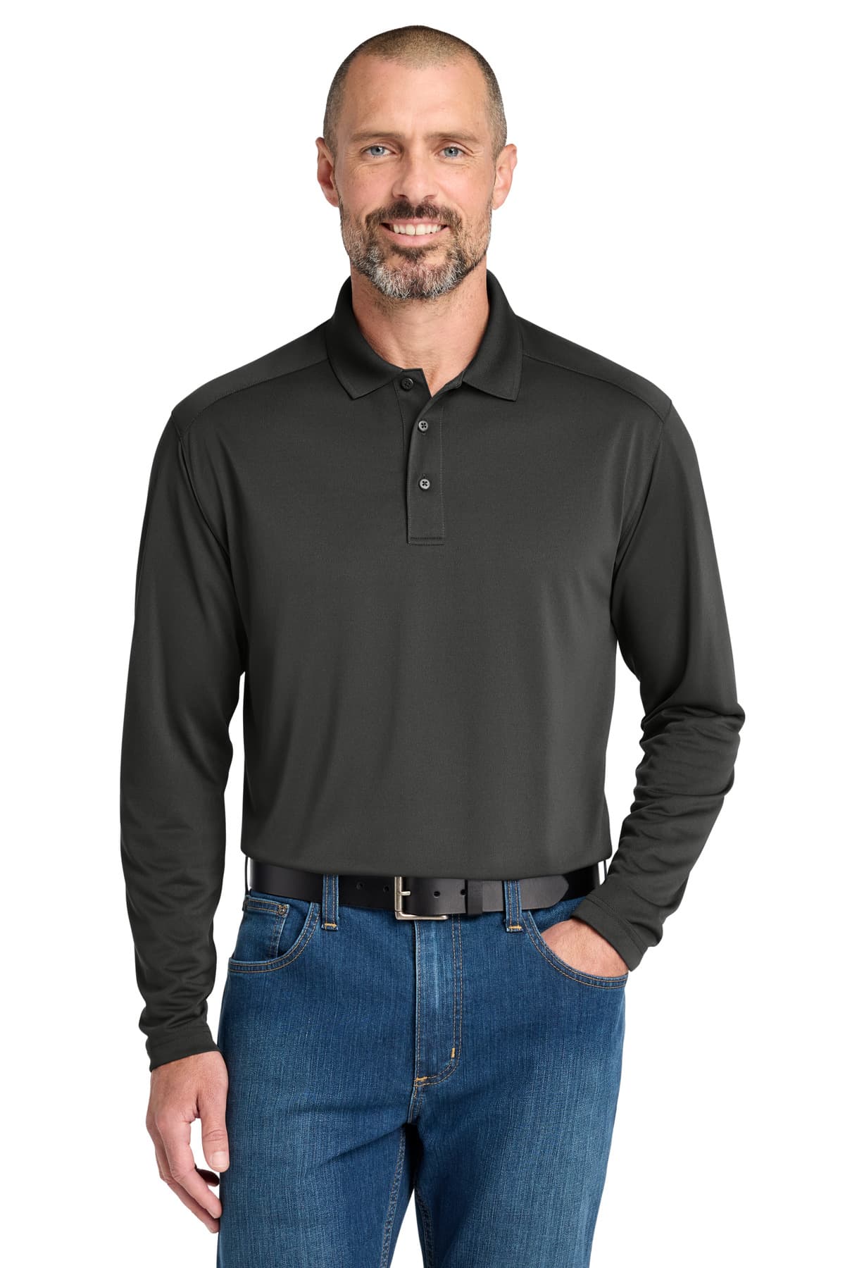 CornerStone CornerStone Select Lightweight Snag-Proof Long Sleeve Polo CS418LS