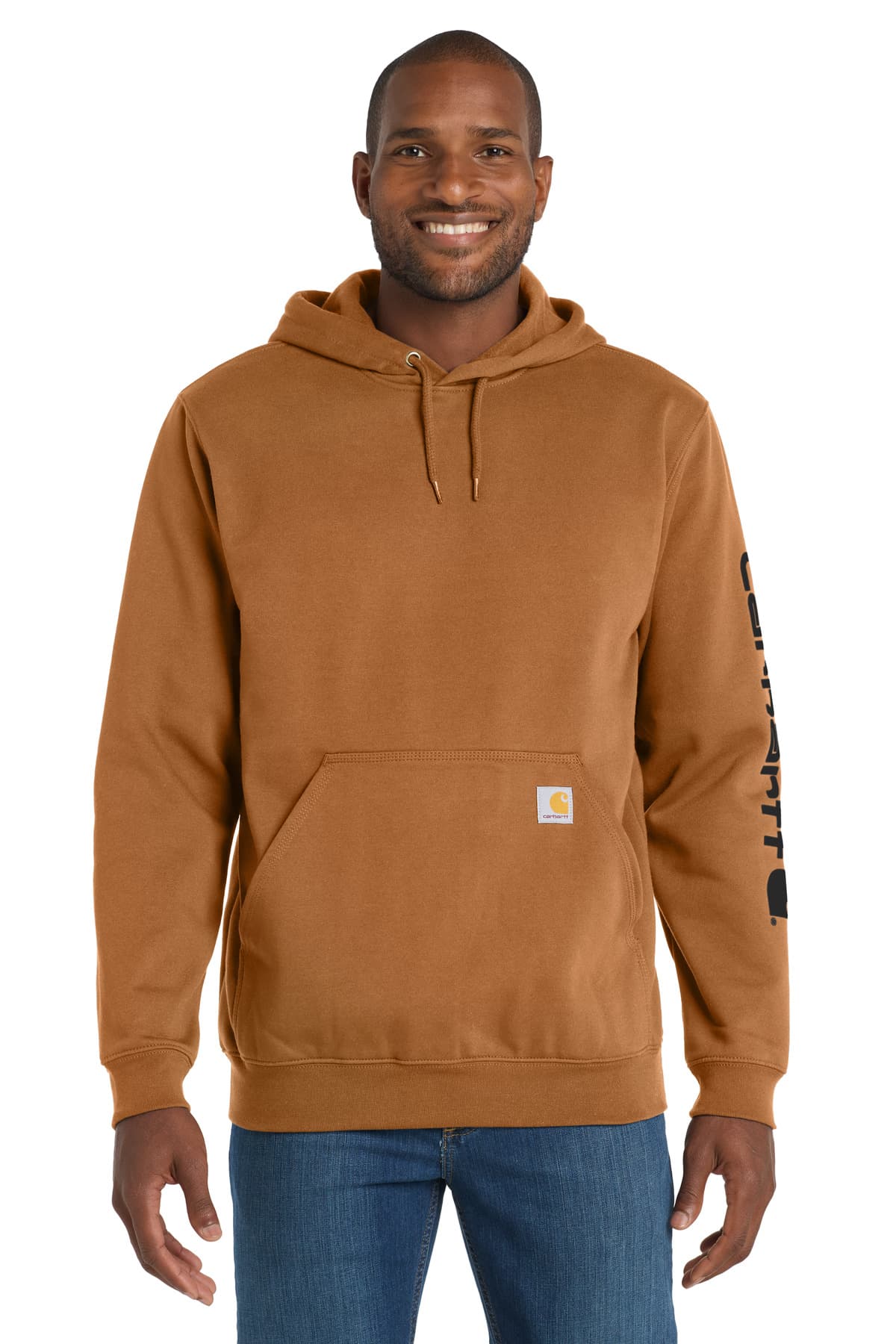 Carhartt Carhartt Midweight Hooded Logo Sweatshirt CTK288