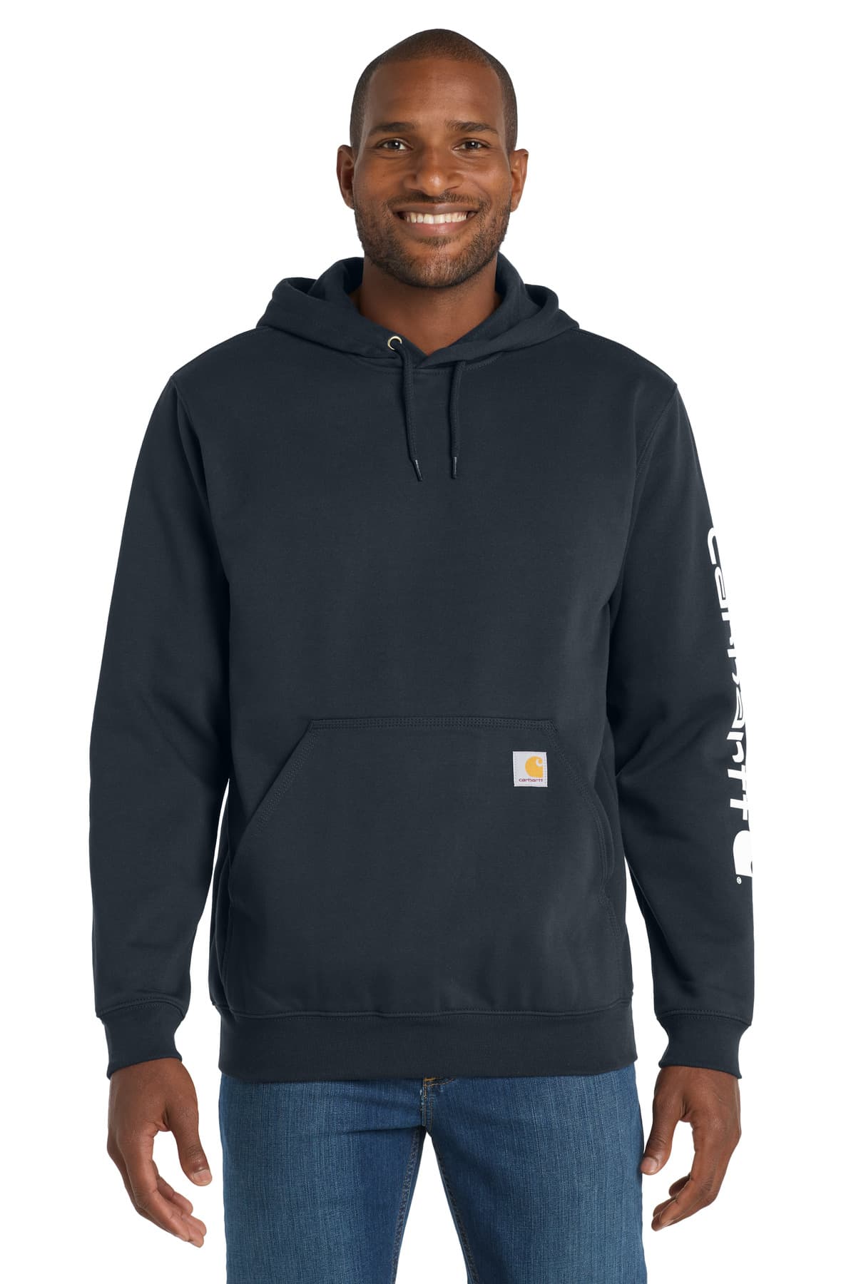 Carhartt Carhartt Midweight Hooded Logo Sweatshirt CTK288