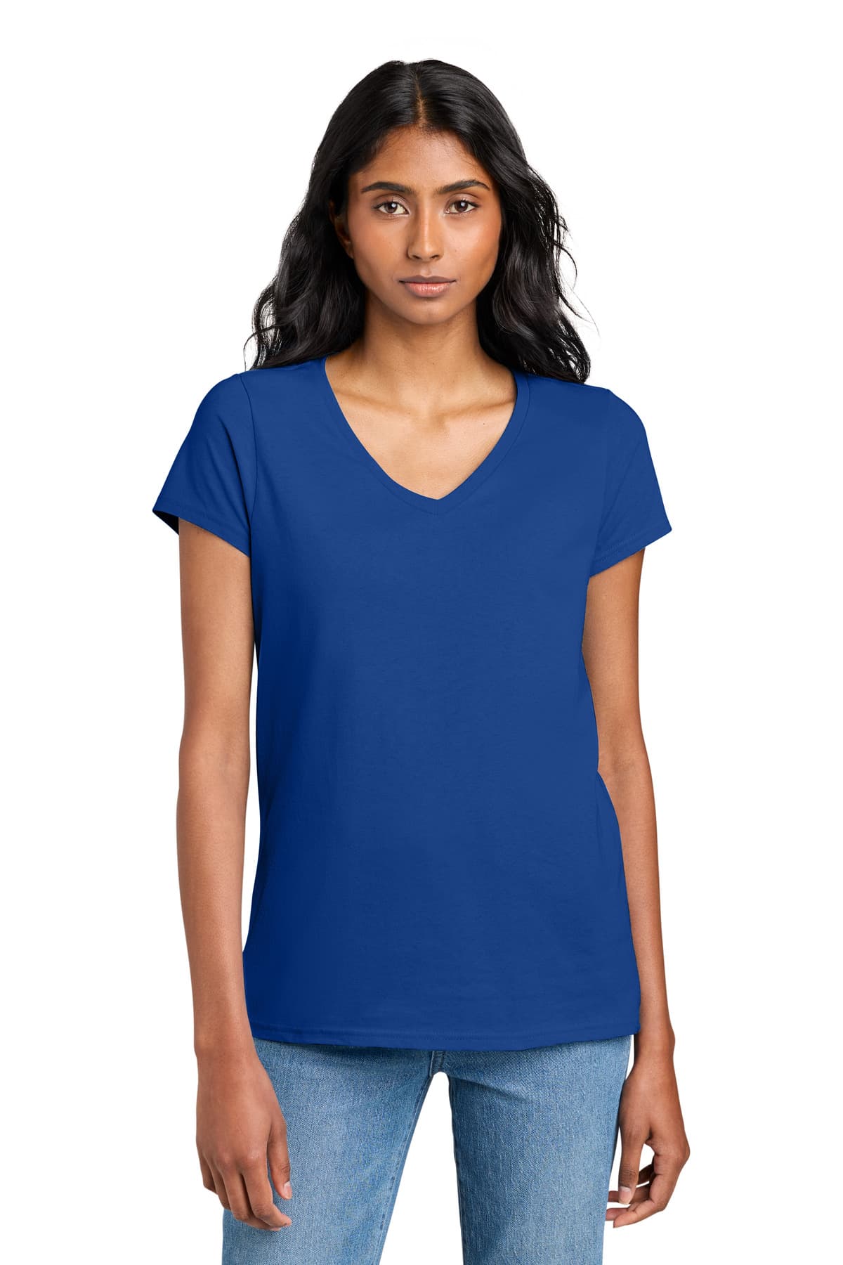 District District Women's The Concert Tee V-Neck DT5002