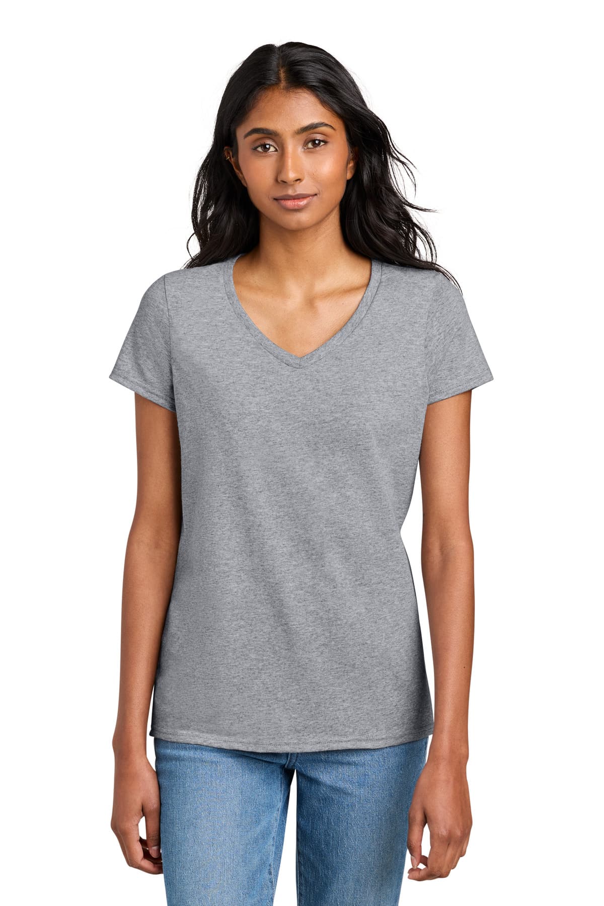 District District Women's The Concert Tee V-Neck DT5002