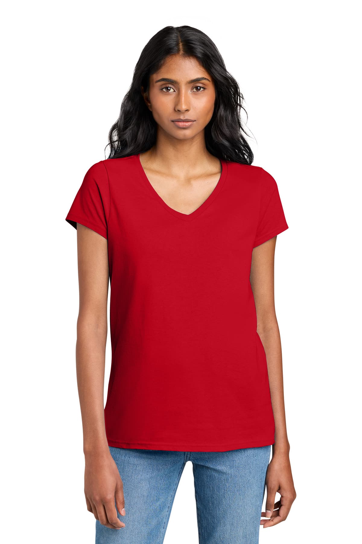 District District Women's The Concert Tee V-Neck DT5002