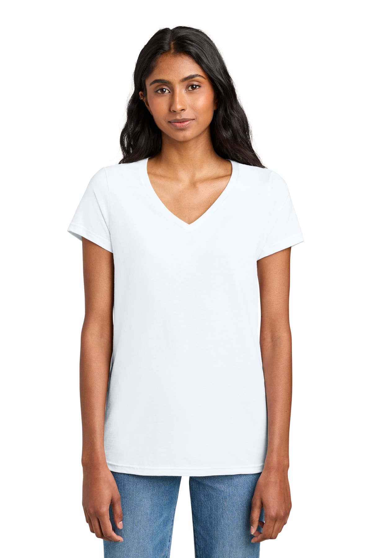 District District Women's The Concert Tee V-Neck DT5002