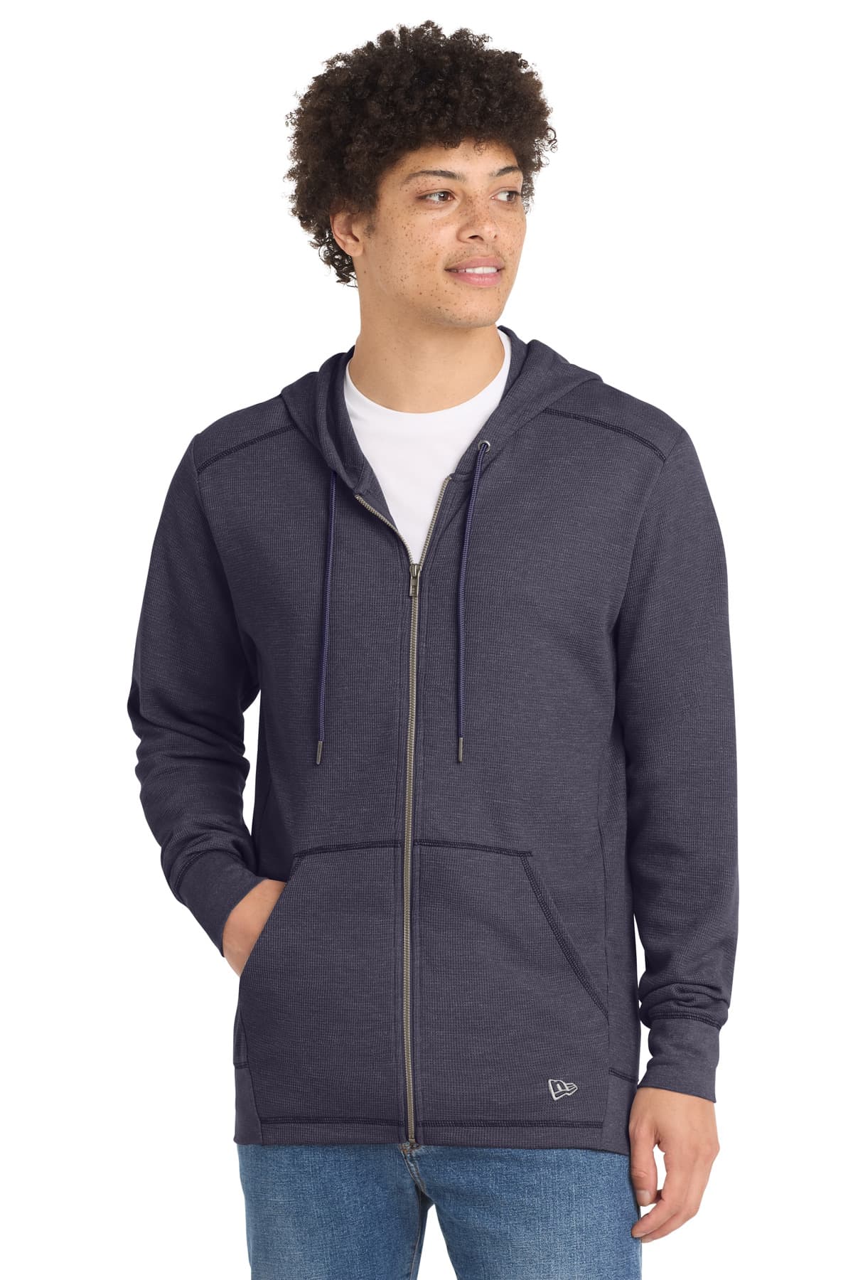 New Era New Era Thermal Full-Zip Hoodie NEA141