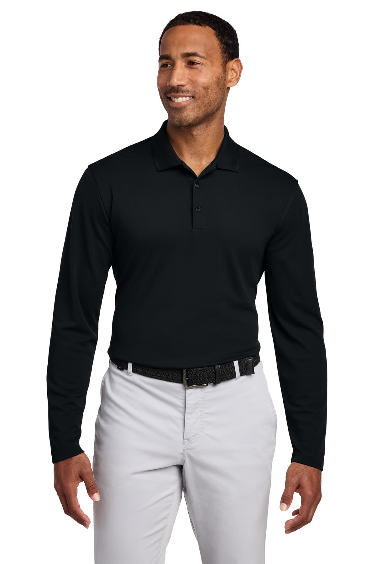 Nike Nike Dri-FIT Micro Pique 2.0 Long Sleeve Polo NKDC2104