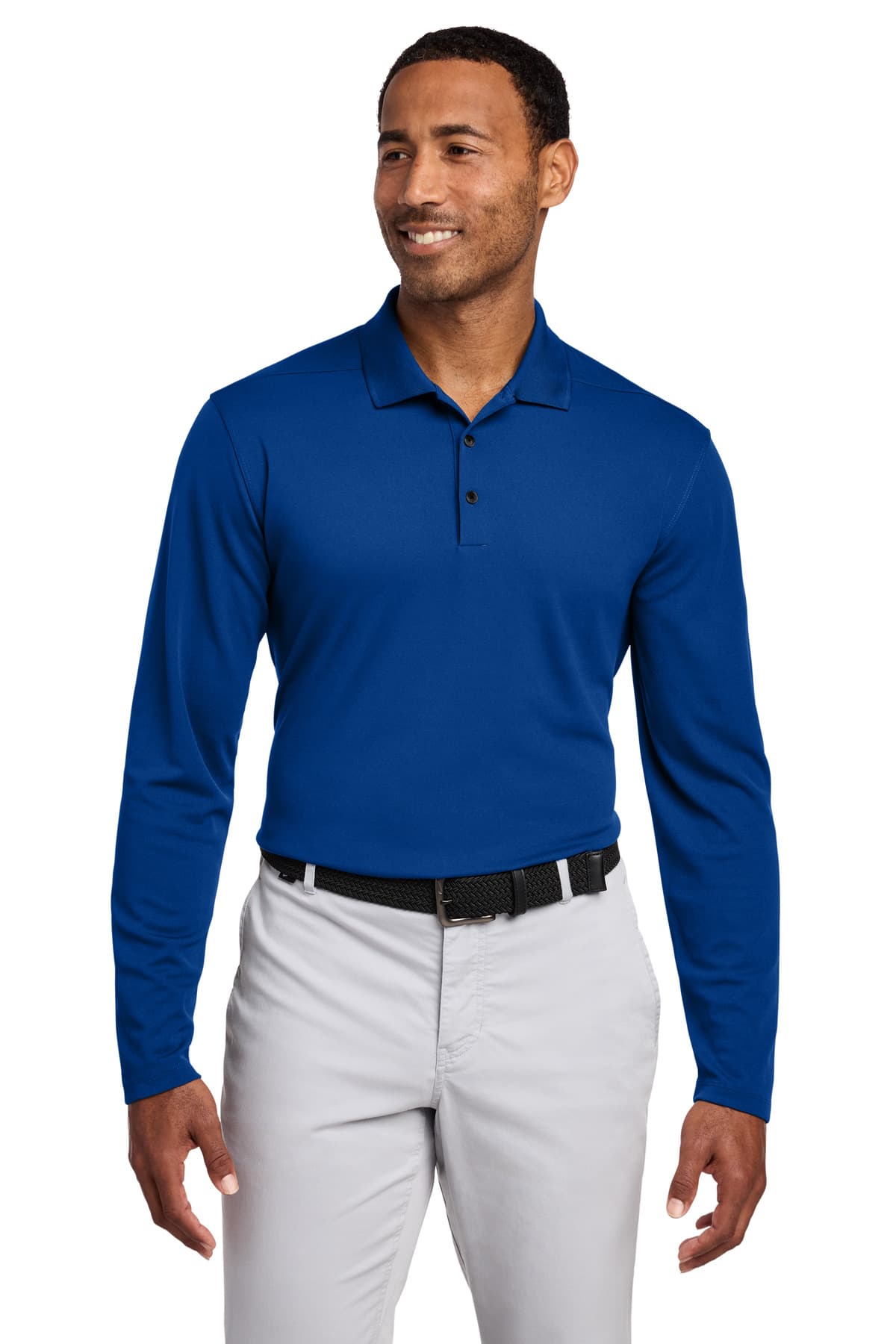 Nike Nike Dri-FIT Micro Pique 2.0 Long Sleeve Polo NKDC2104