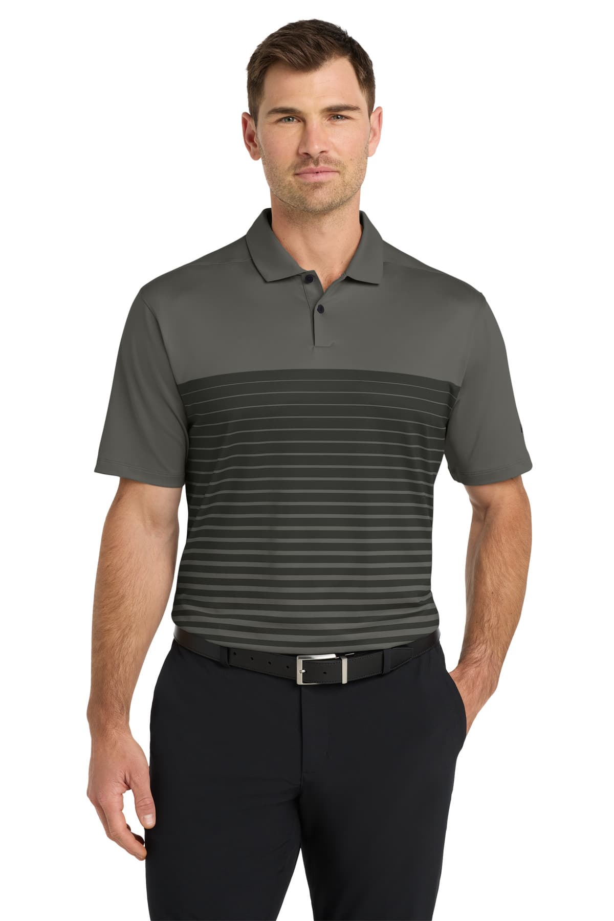 Nike Nike Dri-FIT Vapor Block Polo NKDC2114 in Anthracite