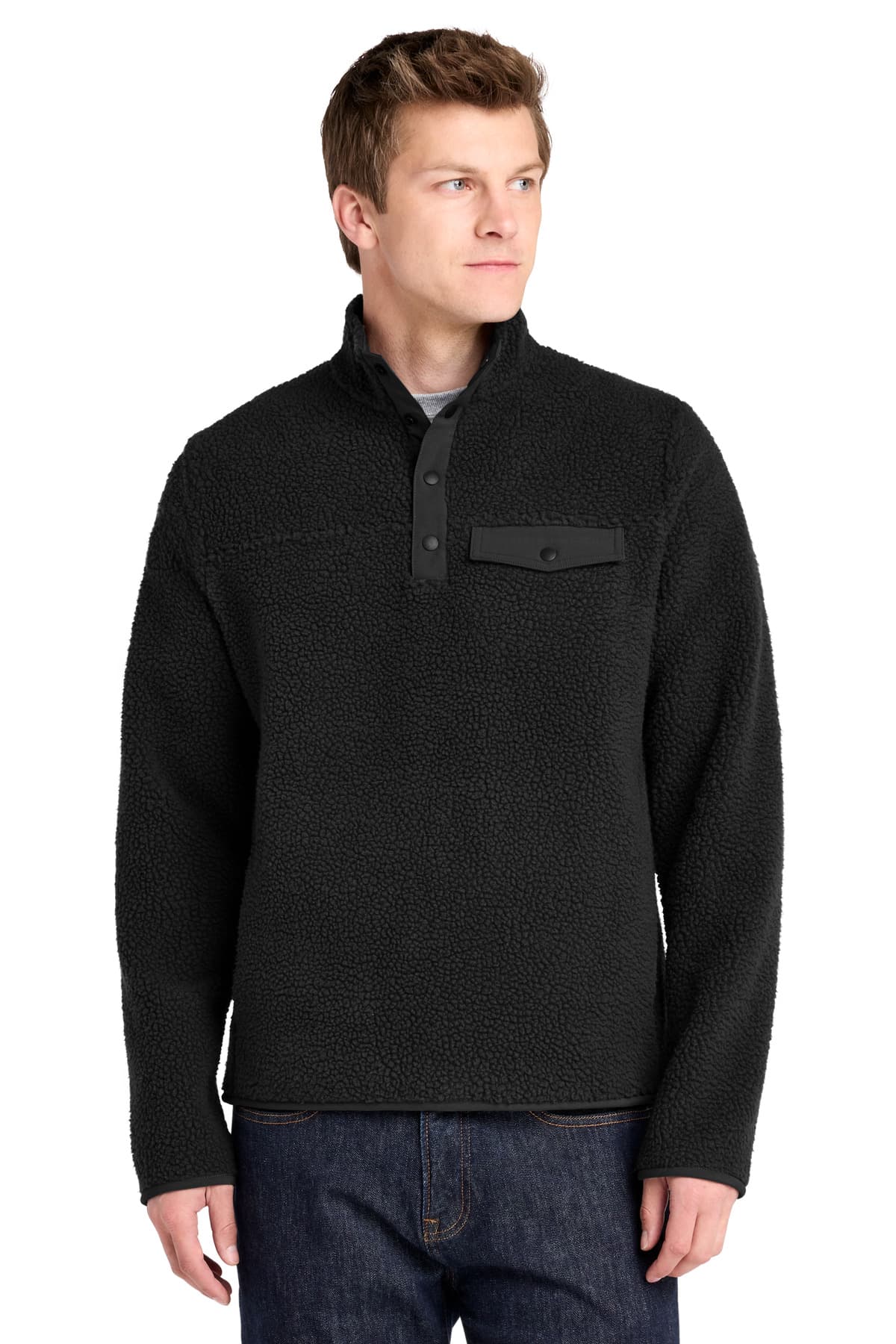 Port Authority Port Authority Camp Fleece Snap Pullover F140