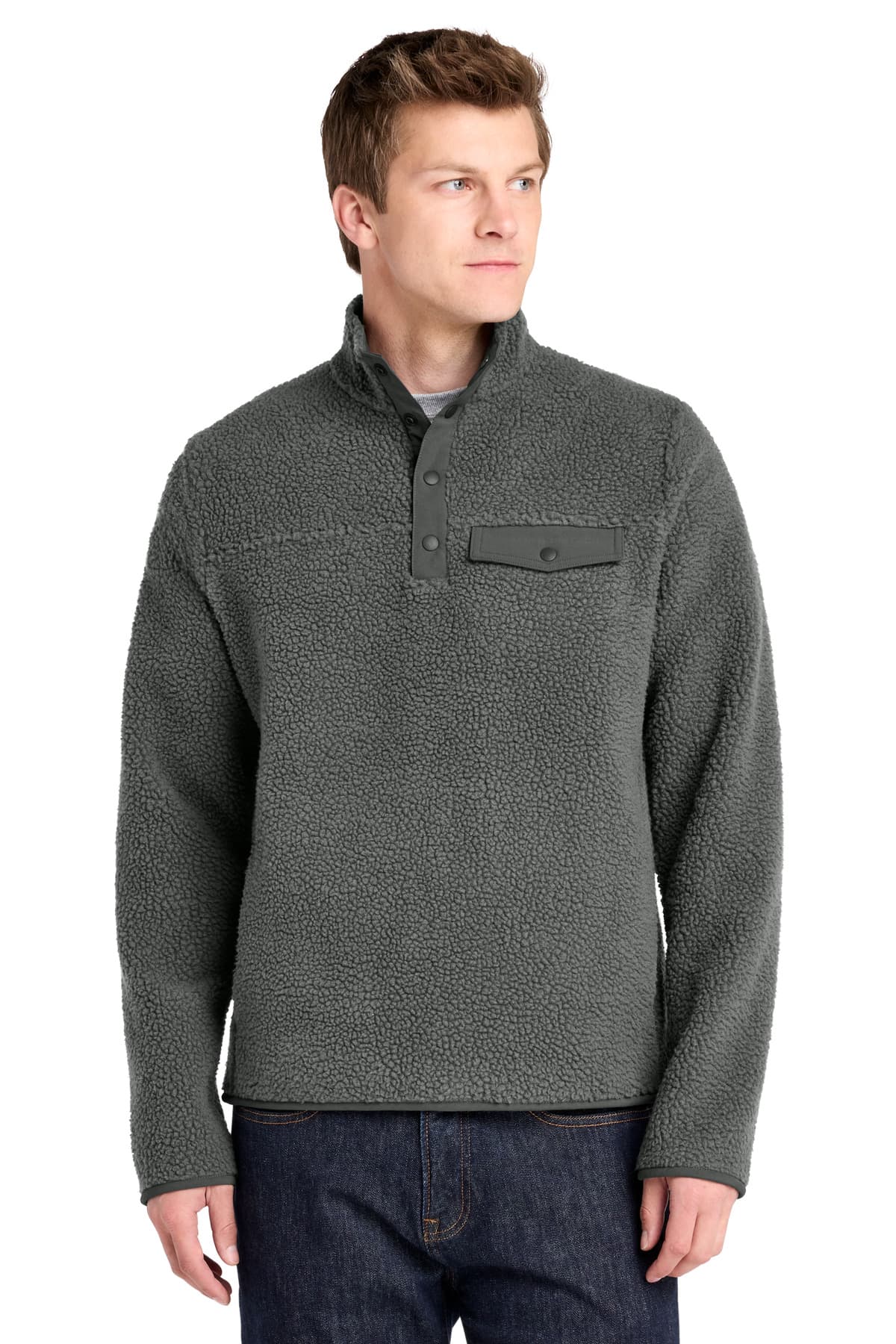 Port Authority Port Authority Camp Fleece Snap Pullover F140
