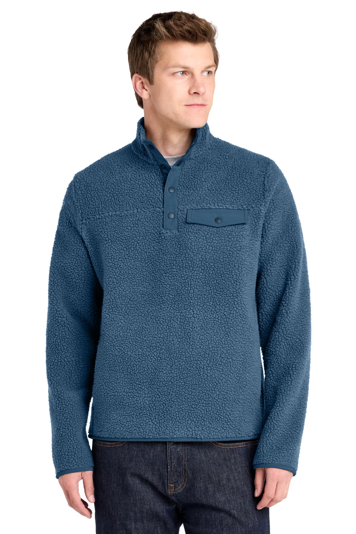 Port Authority Port Authority Camp Fleece Snap Pullover F140