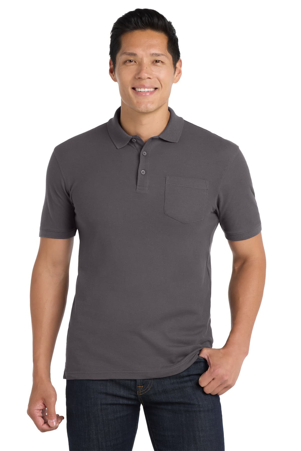 Port Authority Port Authority Core Classic Pique Pocket Polo. K100P