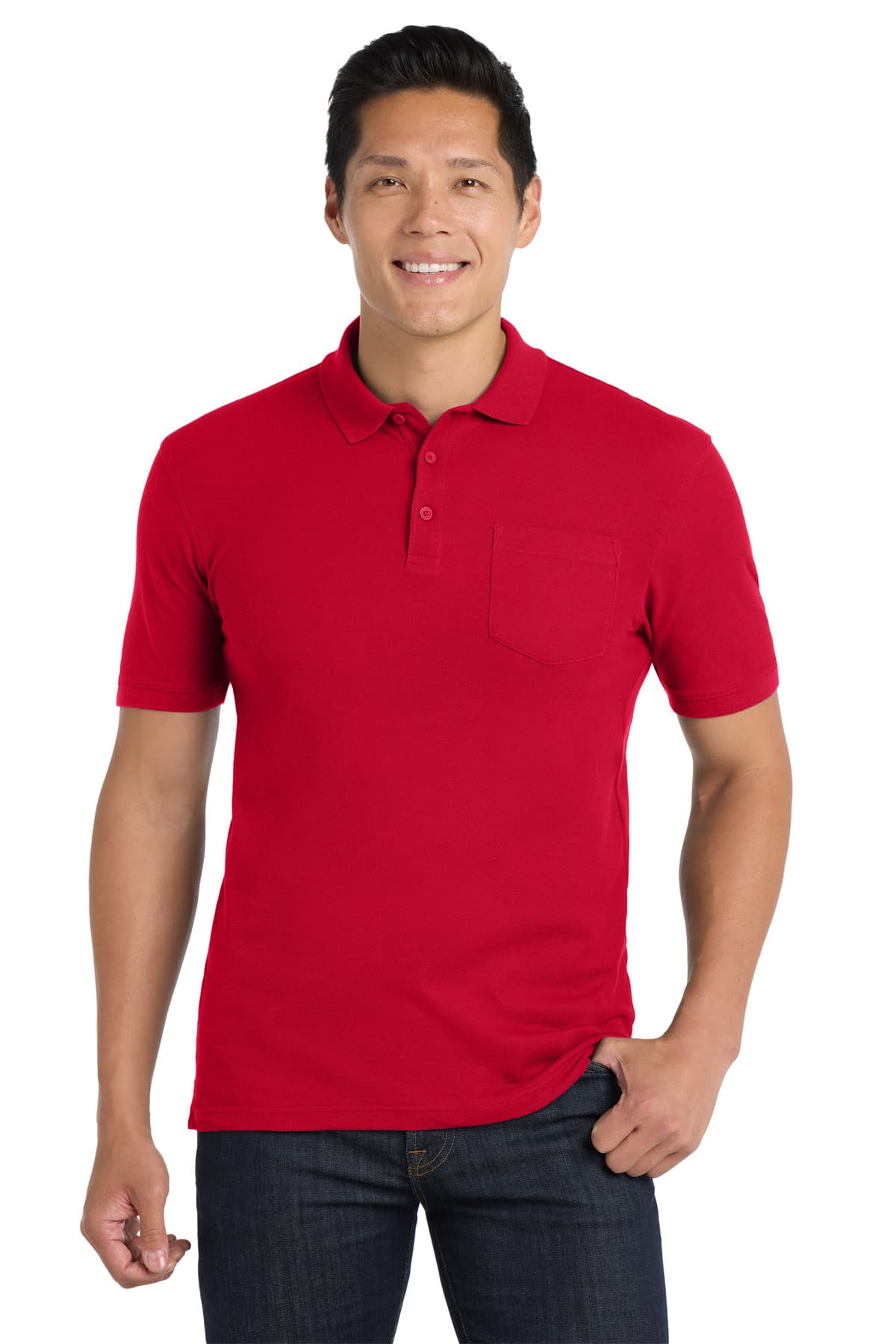 Port Authority Port Authority Core Classic Pique Pocket Polo. K100P