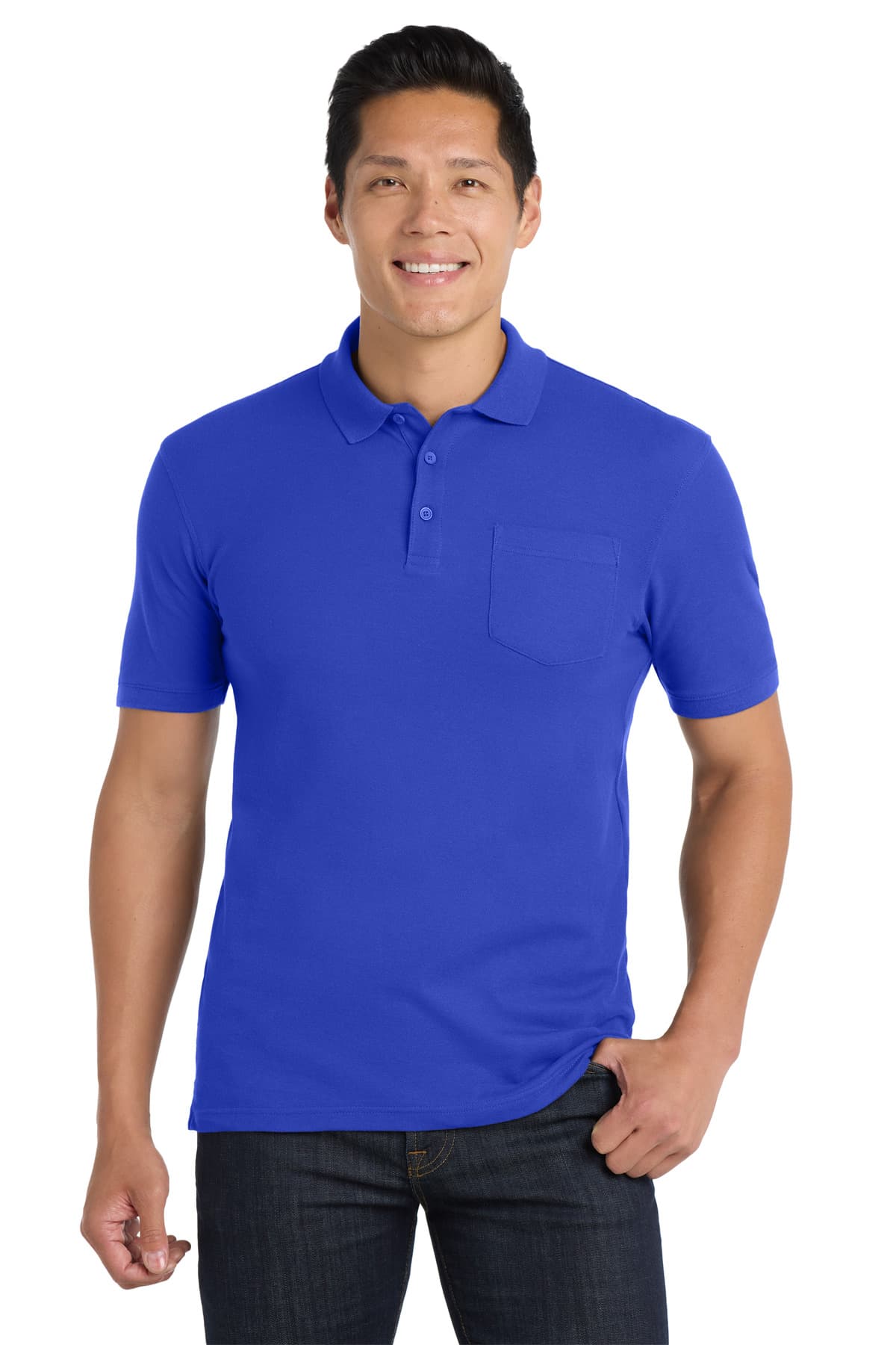 Port Authority Port Authority Core Classic Pique Pocket Polo. K100P
