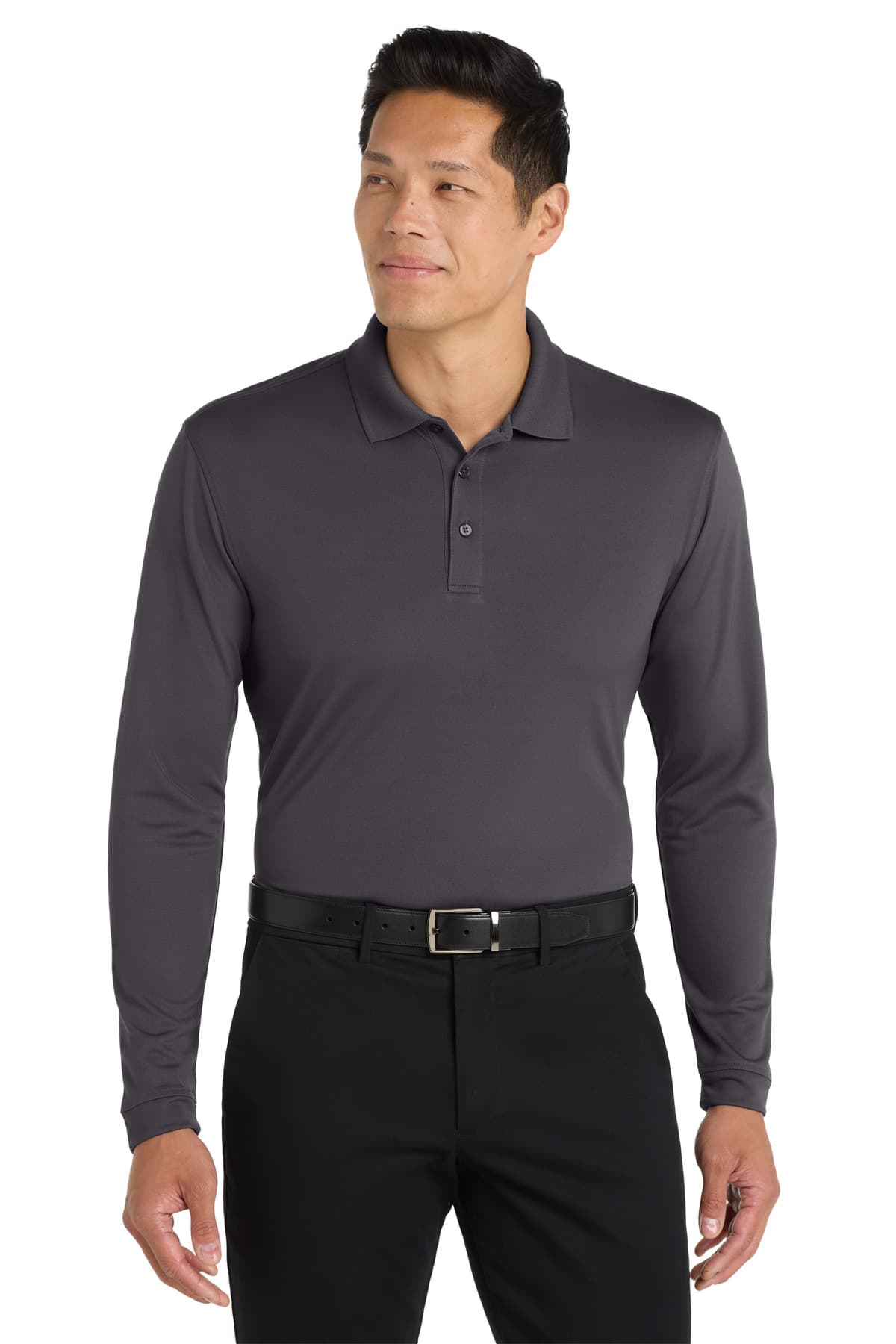 Port Authority Port Authority  Dry Zone  UV Micro-Mesh Long Sleeve Polo K110LS