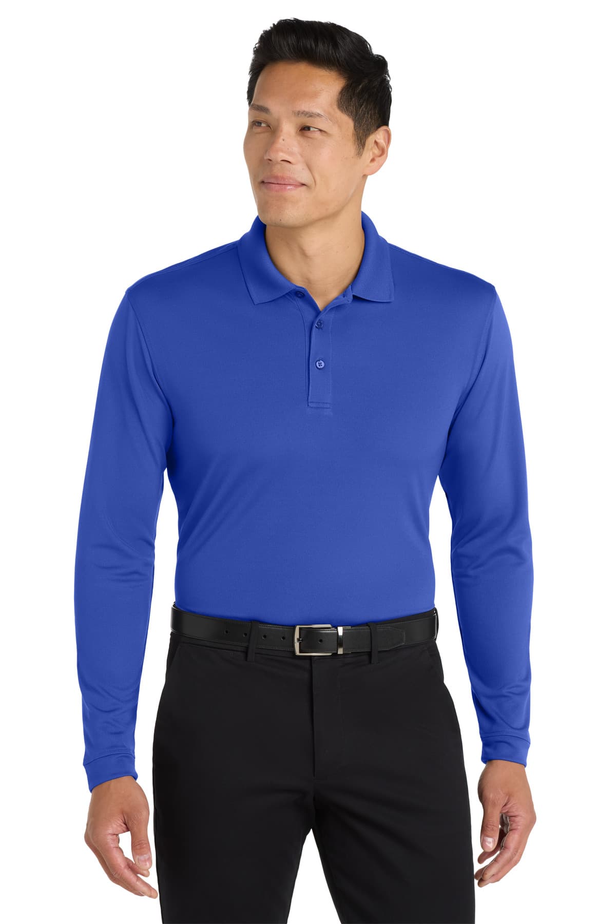 Port Authority Port Authority  Dry Zone  UV Micro-Mesh Long Sleeve Polo K110LS