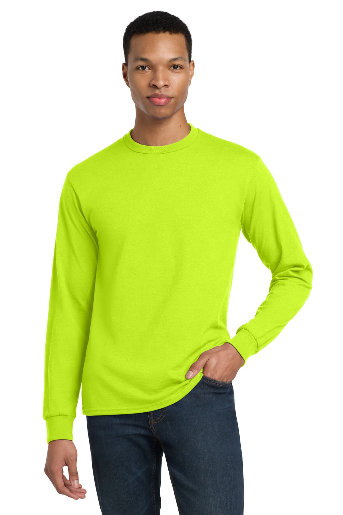 Gildan Gildan - DryBlend 50 Cotton/50 Poly Long Sleeve T-Shirt. 8400