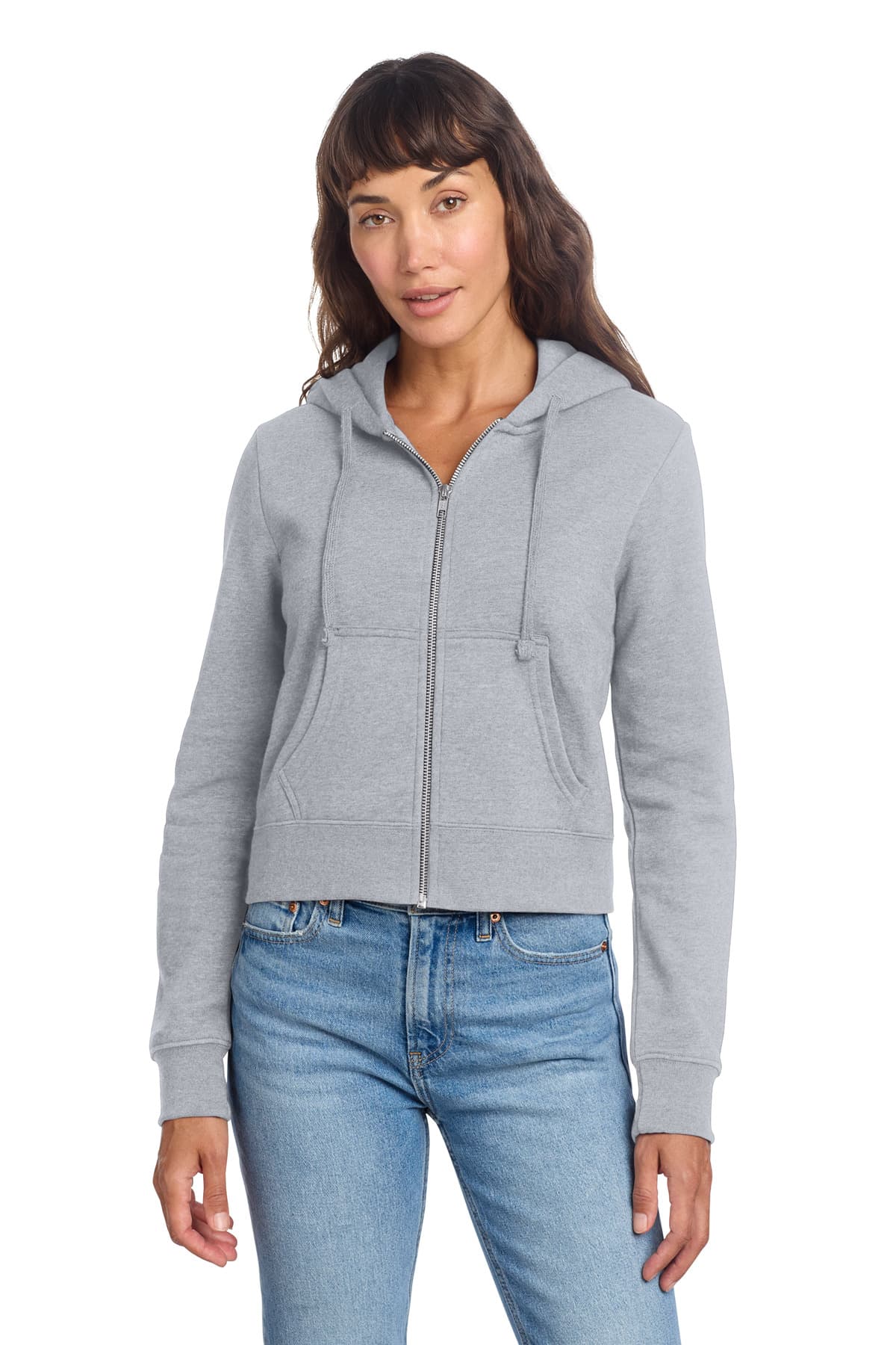 District District Women's V.I.T. Fleece Full-Zip Hoodie DT6103