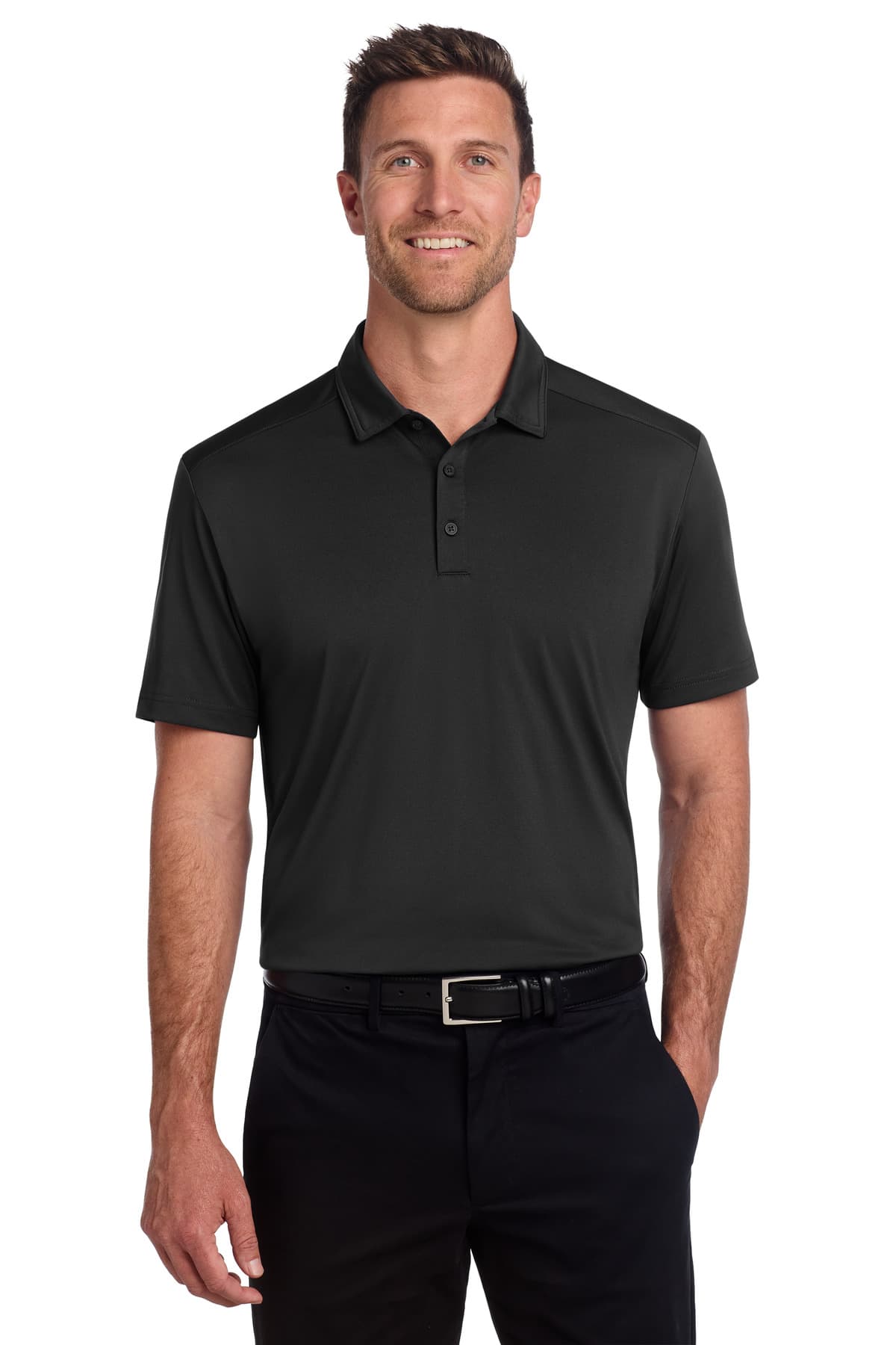 Port Authority Port Authority C-FREE Snag-Proof Polo K864 in Deep Black