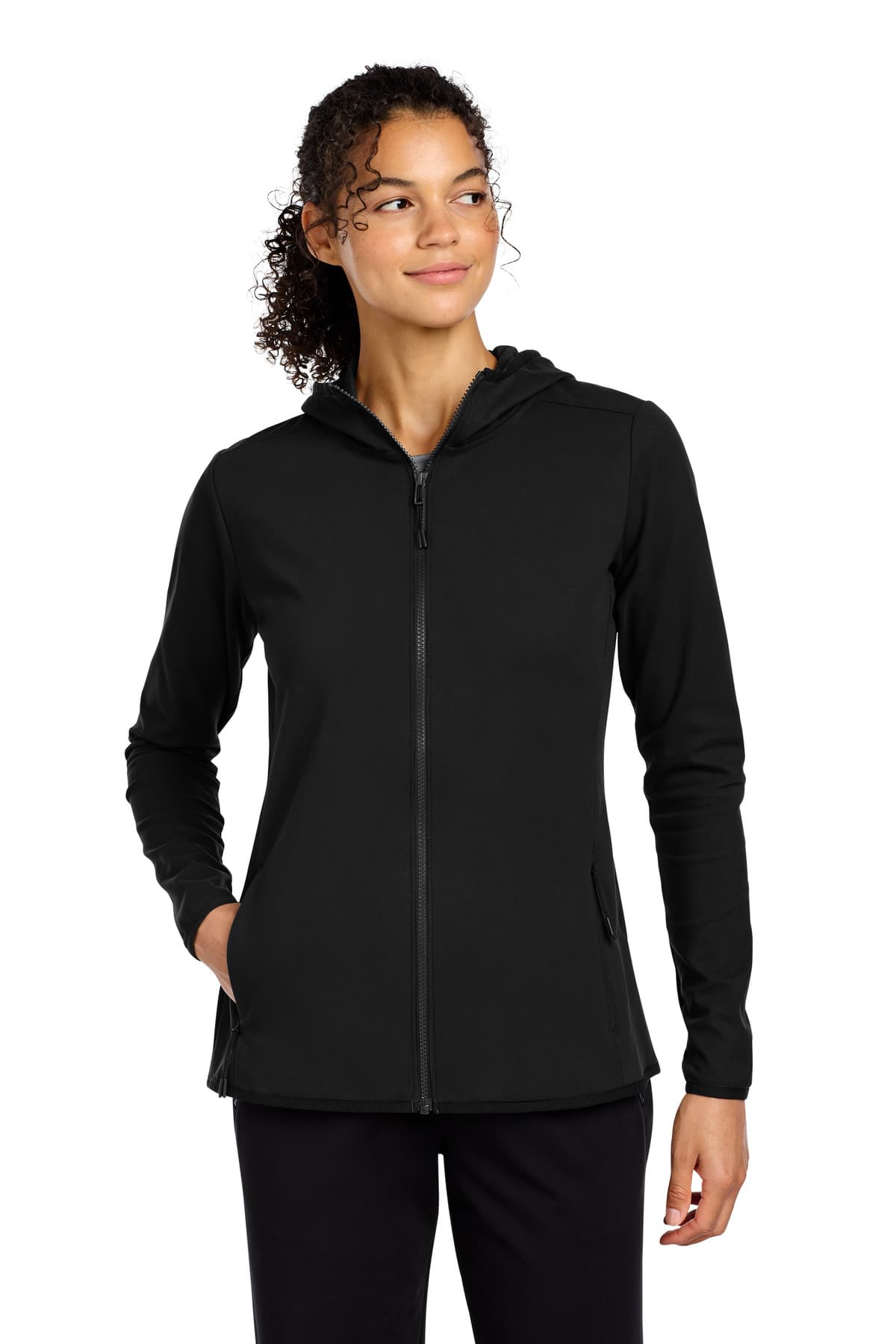 Sport-Tek Sport-Tek Women's Circuit Hooded Full-Zip LST870