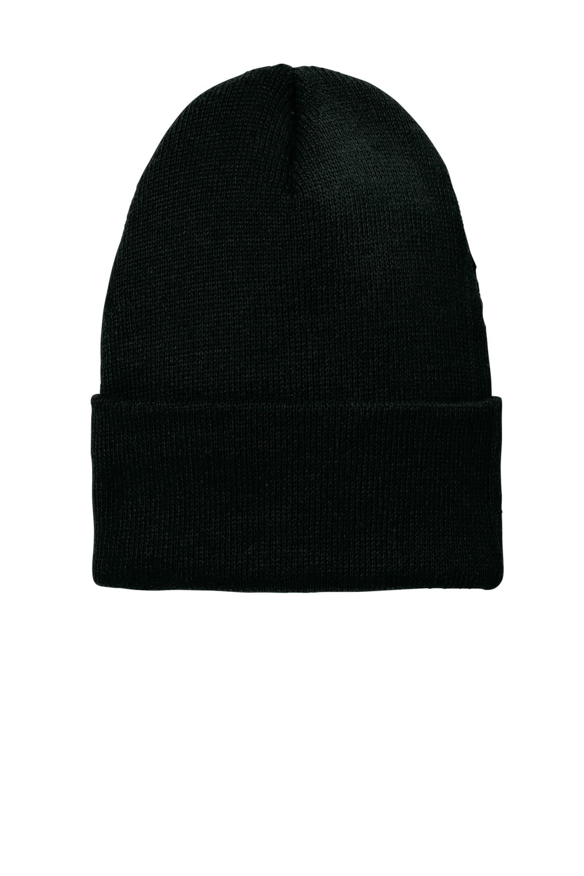 Volunteer Knitwear Volunteer Knitwear Chore Beanie VL10 in Black