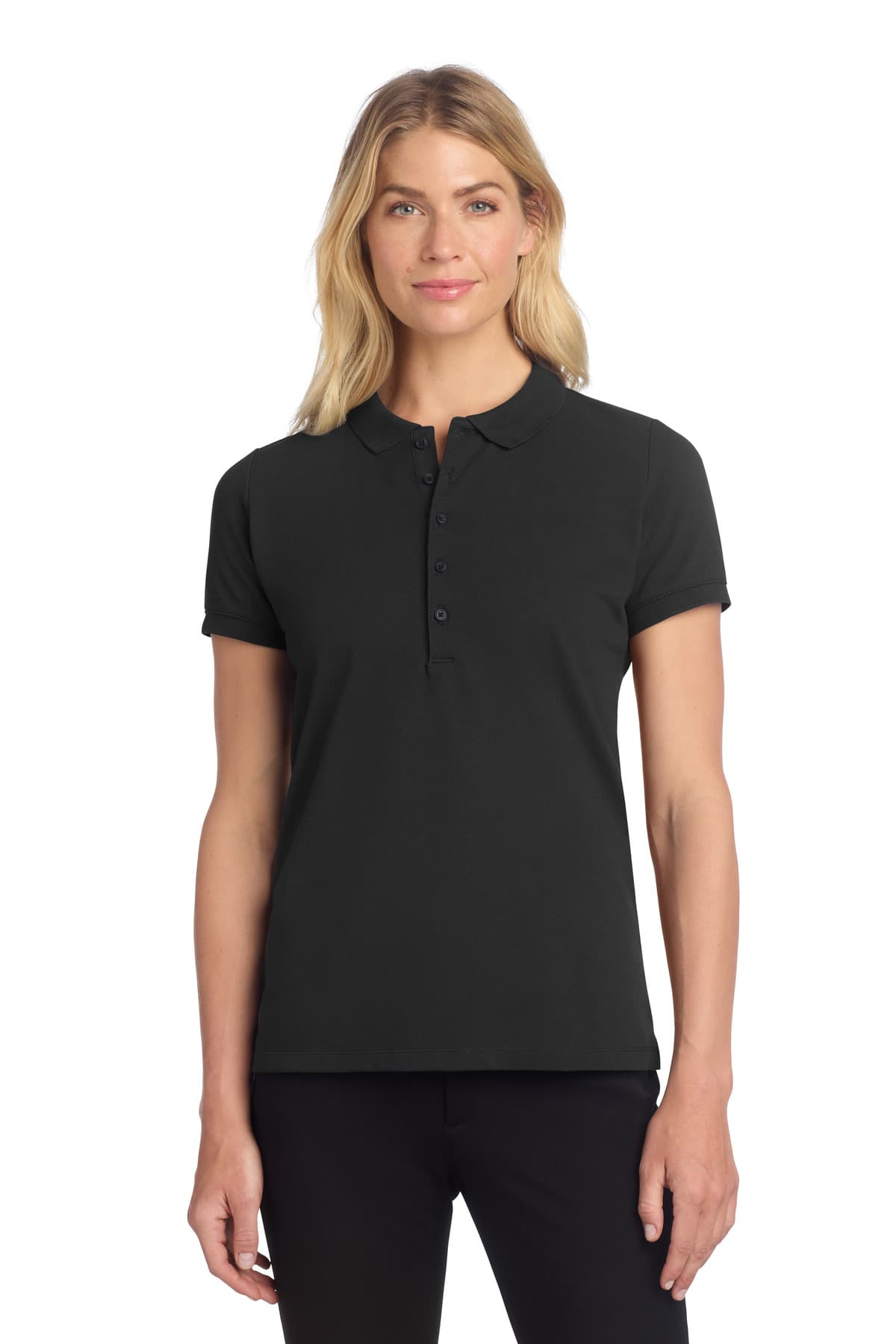 Mercer+Mettle Mercer+Mettle Women's Stretch Heavyweight Pique Polo MM1001
