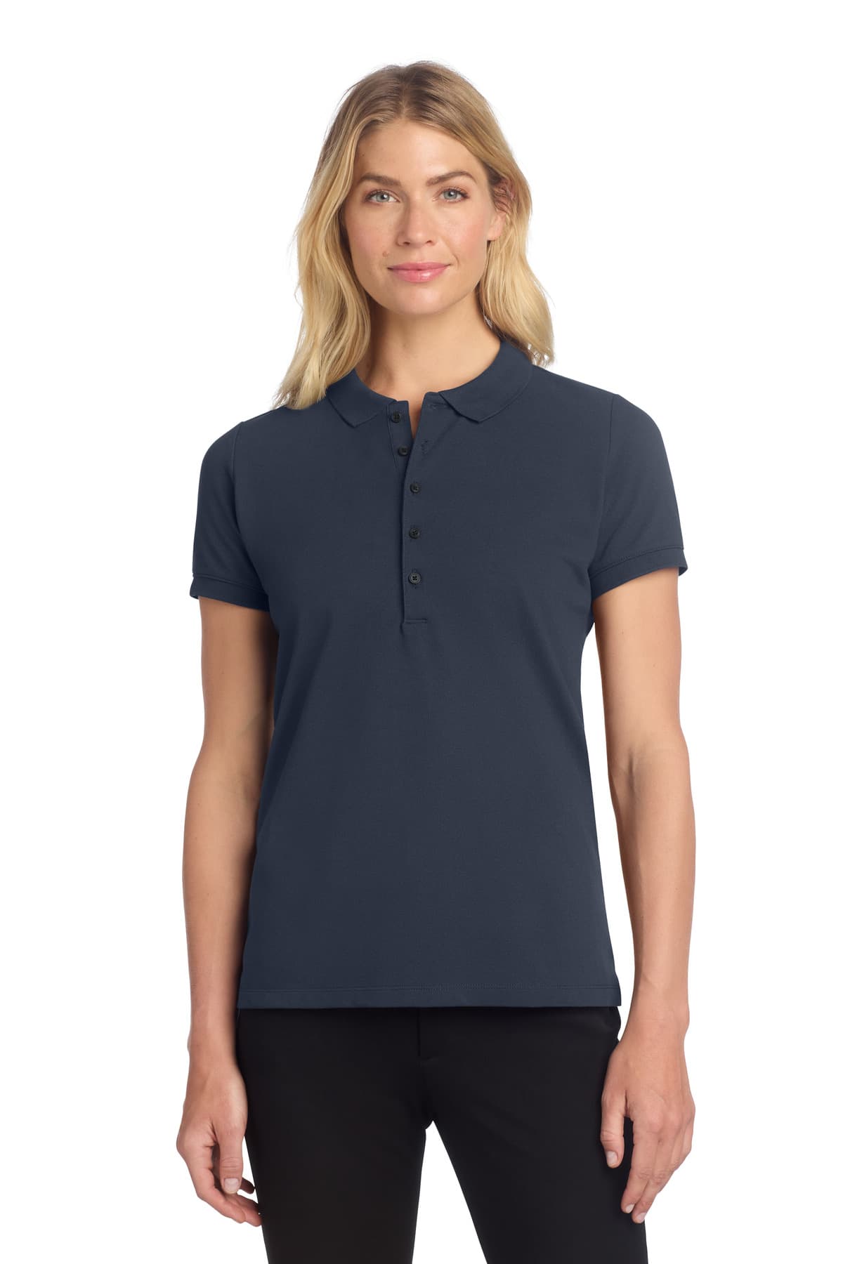 Mercer+Mettle Mercer+Mettle Women's Stretch Heavyweight Pique Polo MM1001