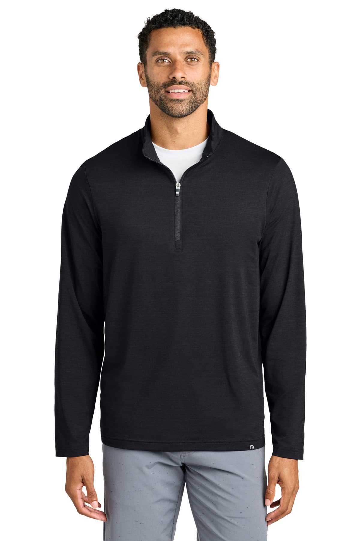 TravisMathew TravisMathew Crestview 1/4-Zip TM1MW452 in Black